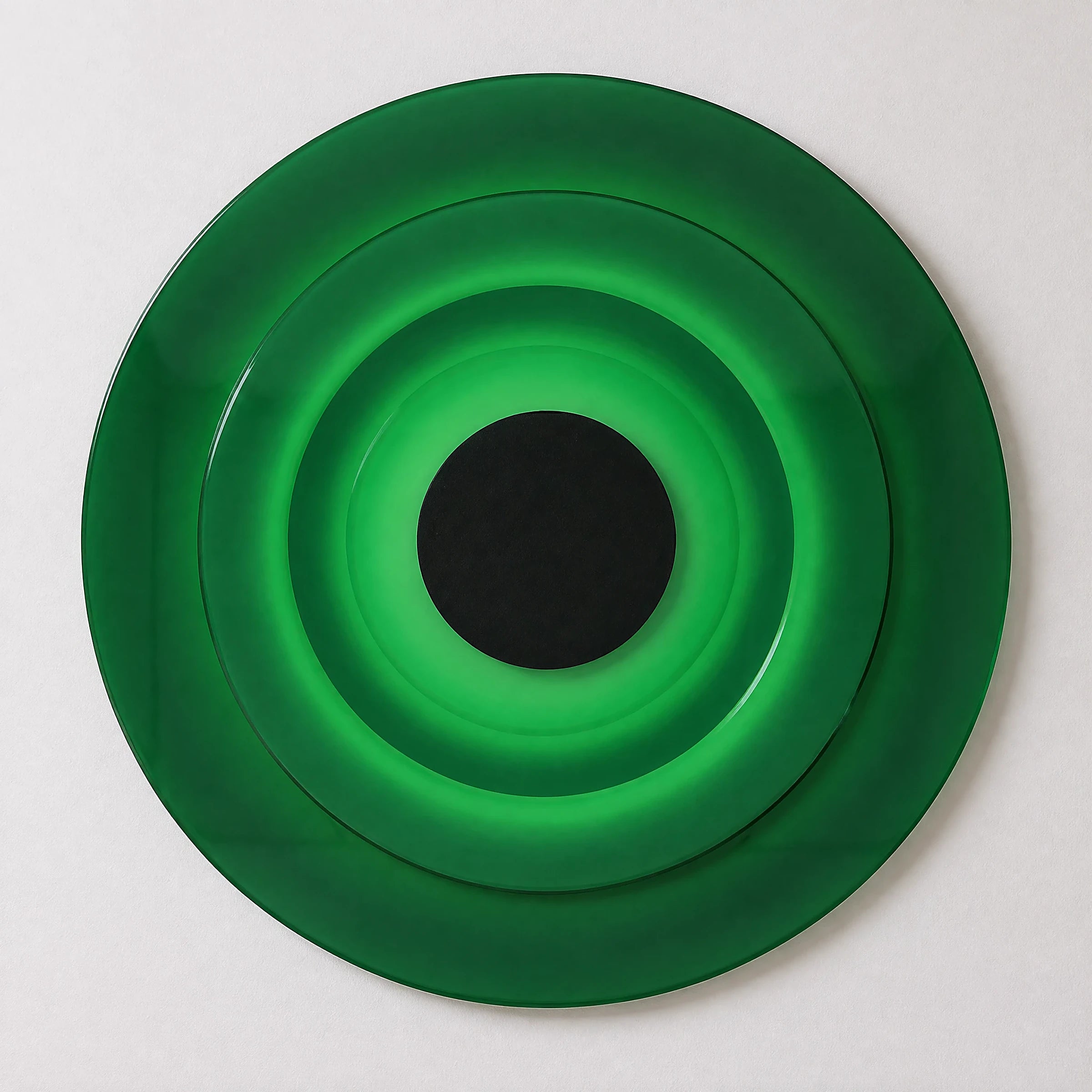 Triple Eclipse Radiance | Verdant Halo Wall Art Interior Moderna