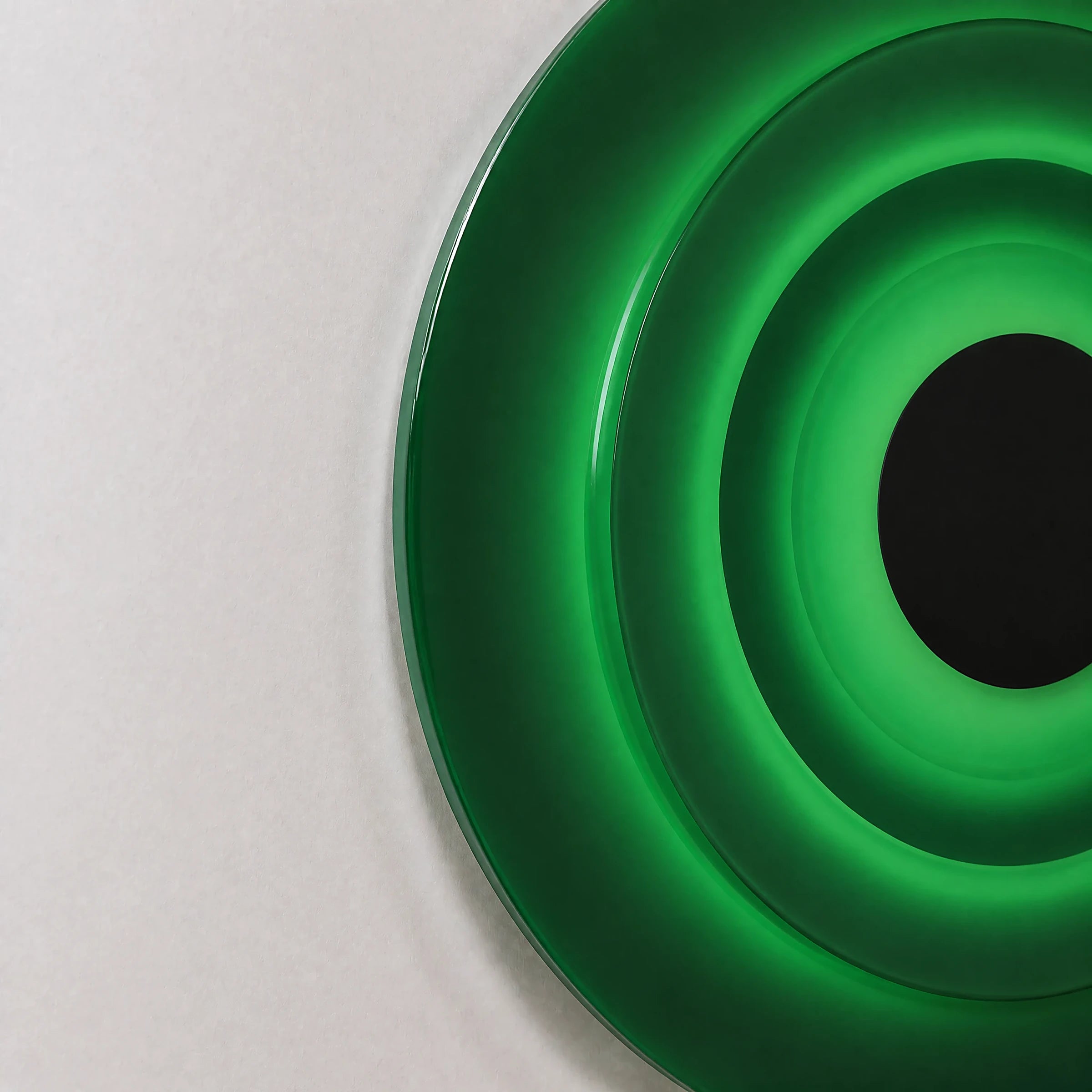 Triple Eclipse Radiance | Verdant Halo Wall Art Interior Moderna