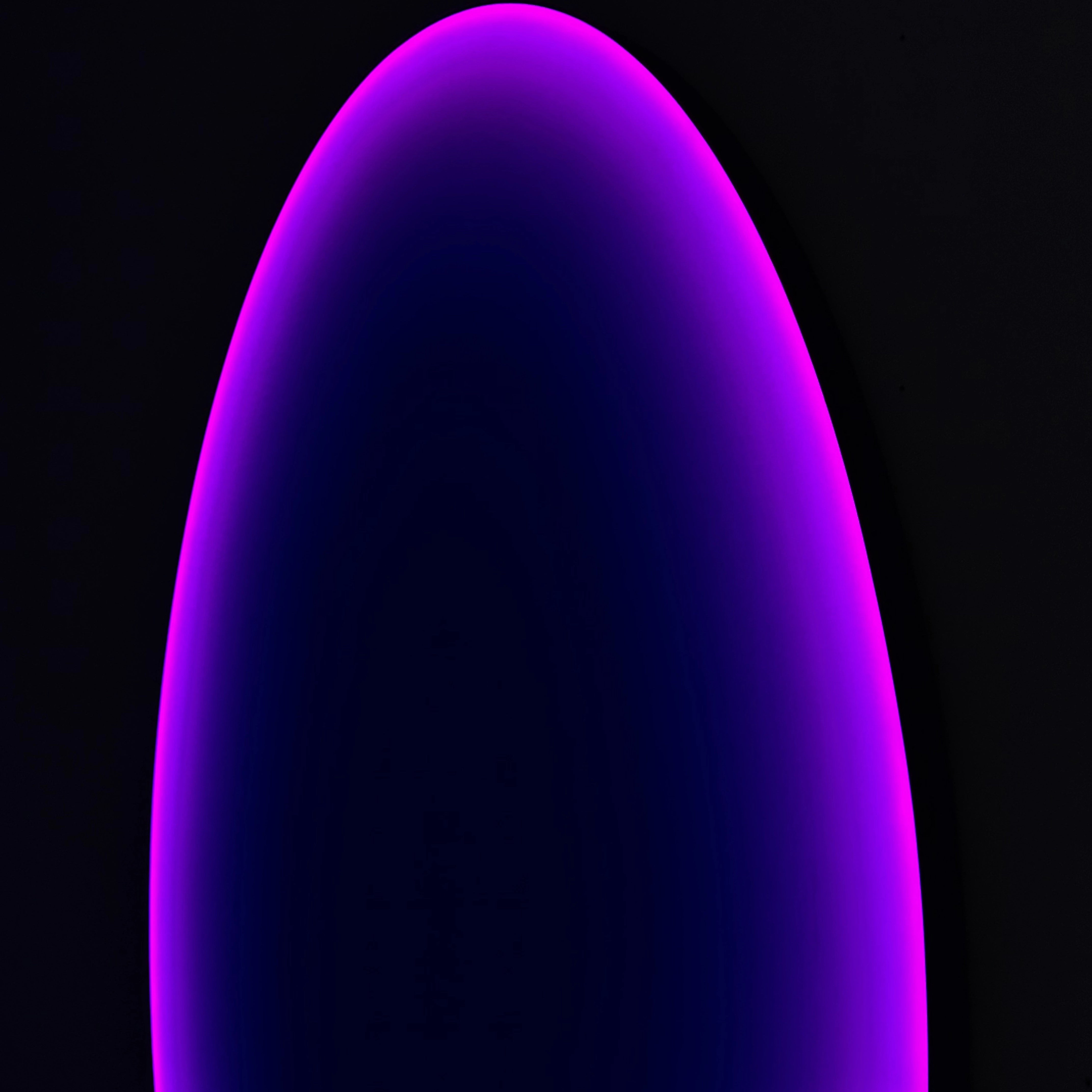 Threshold of Maybe | Dusk Magenta Wall Art Interior Moderna