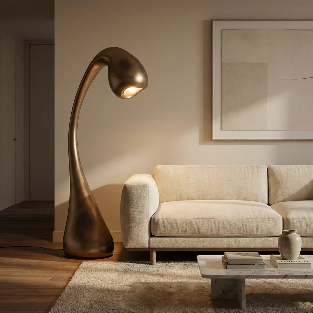 Vertical Logic: The Floor Lamp as Spatial Argument