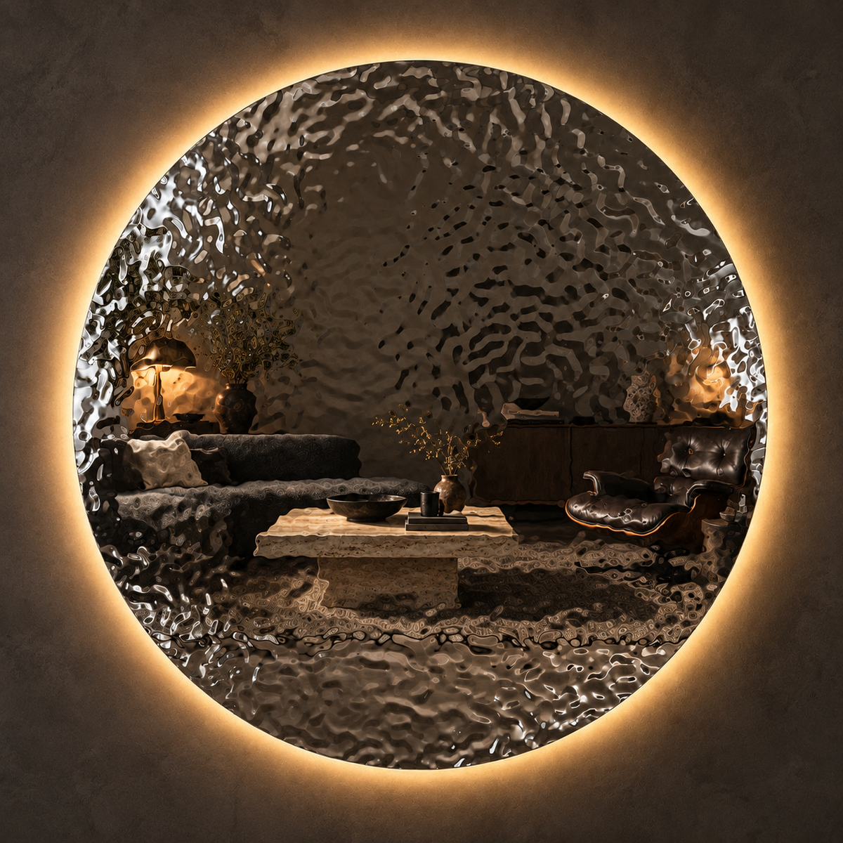 Lucien Mirror | Circle Mirror Interior Moderna Medium New