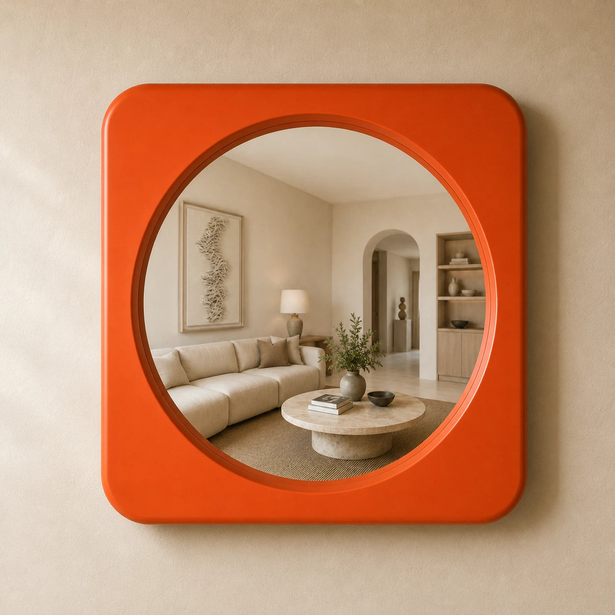 Rounded Square Mirror | M-34-O
