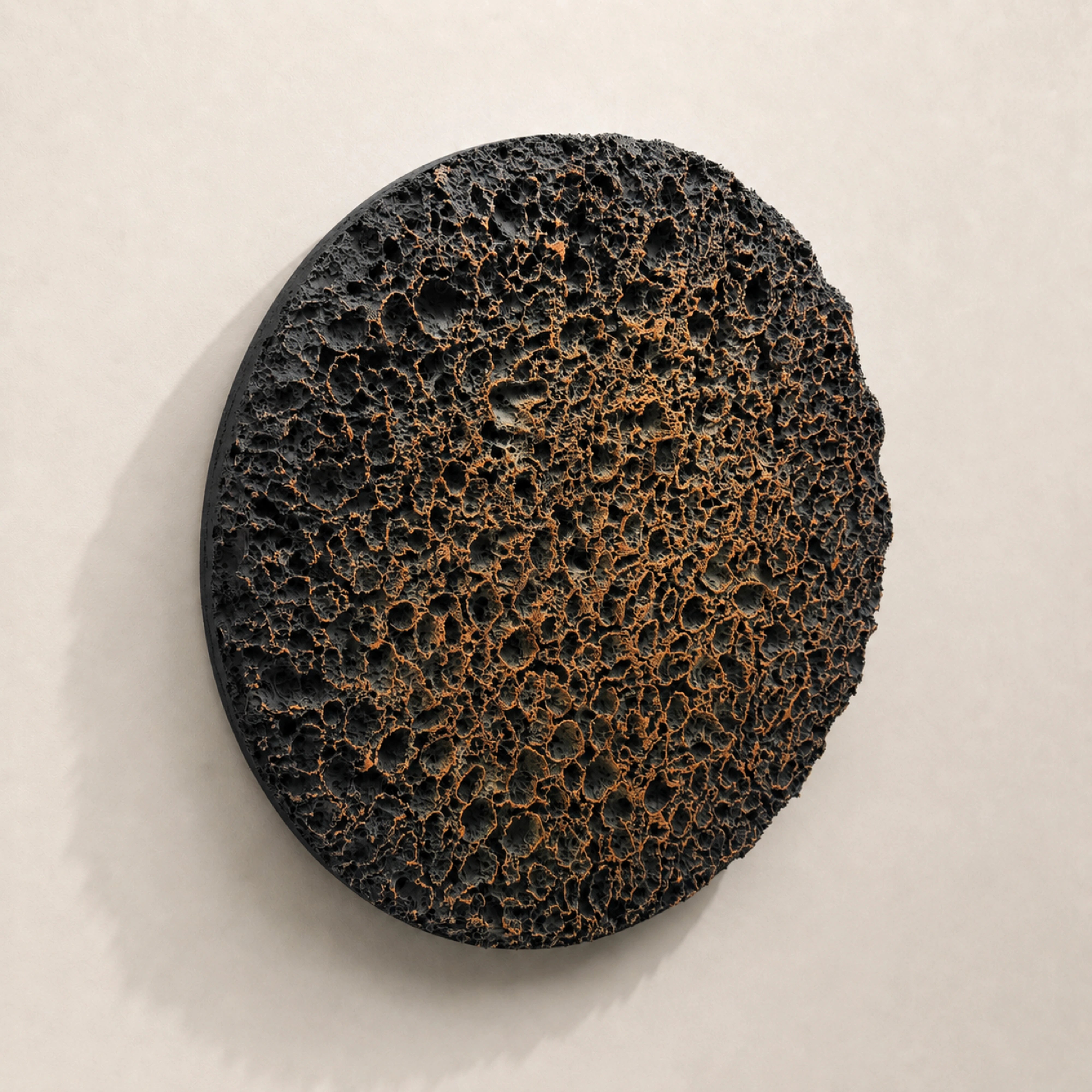 Erosion | Bronzed Earth Wall Art Interior Moderna