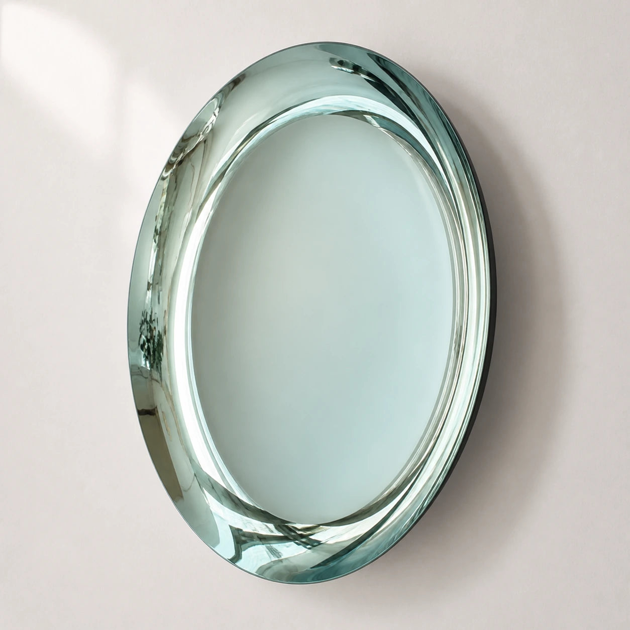 Concave Mirror | Teal Mirror Interior Moderna