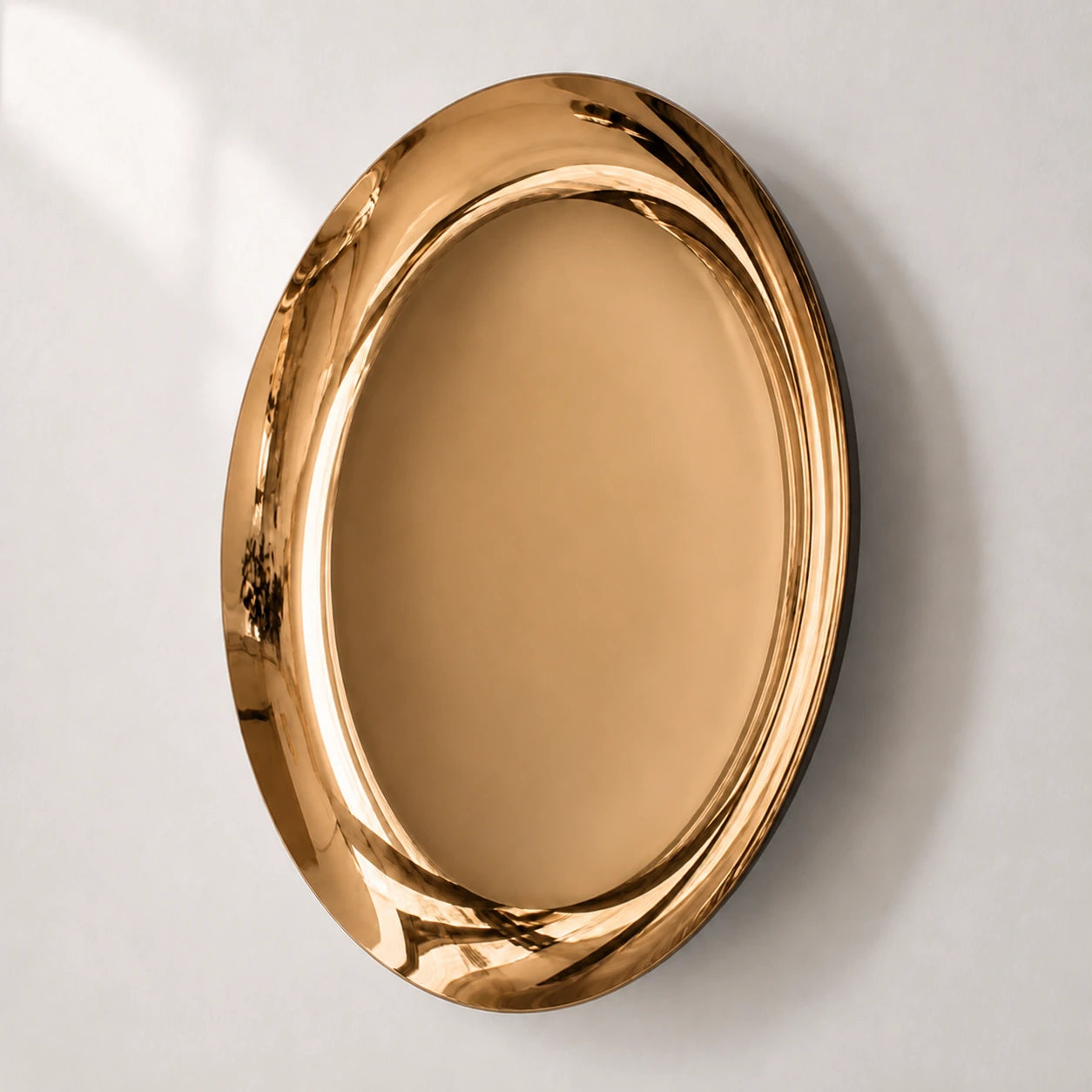 Concave Mirror | Bronze Mirror Interior Moderna
