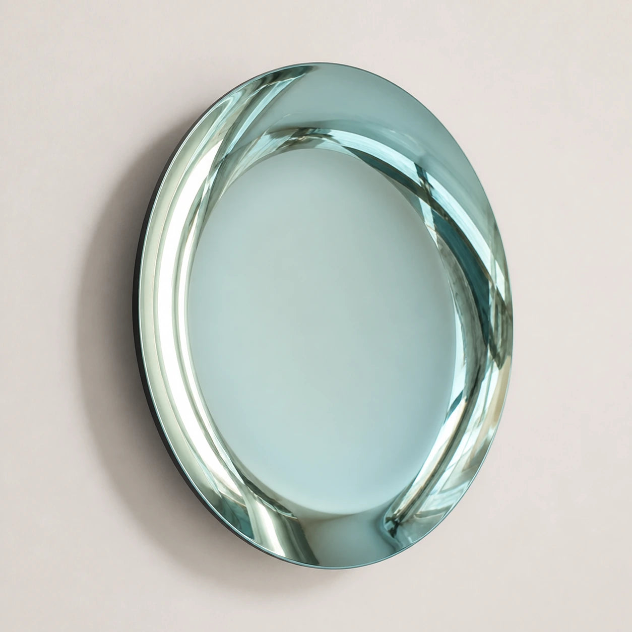 Concave Mirror | Teal Mirror Interior Moderna