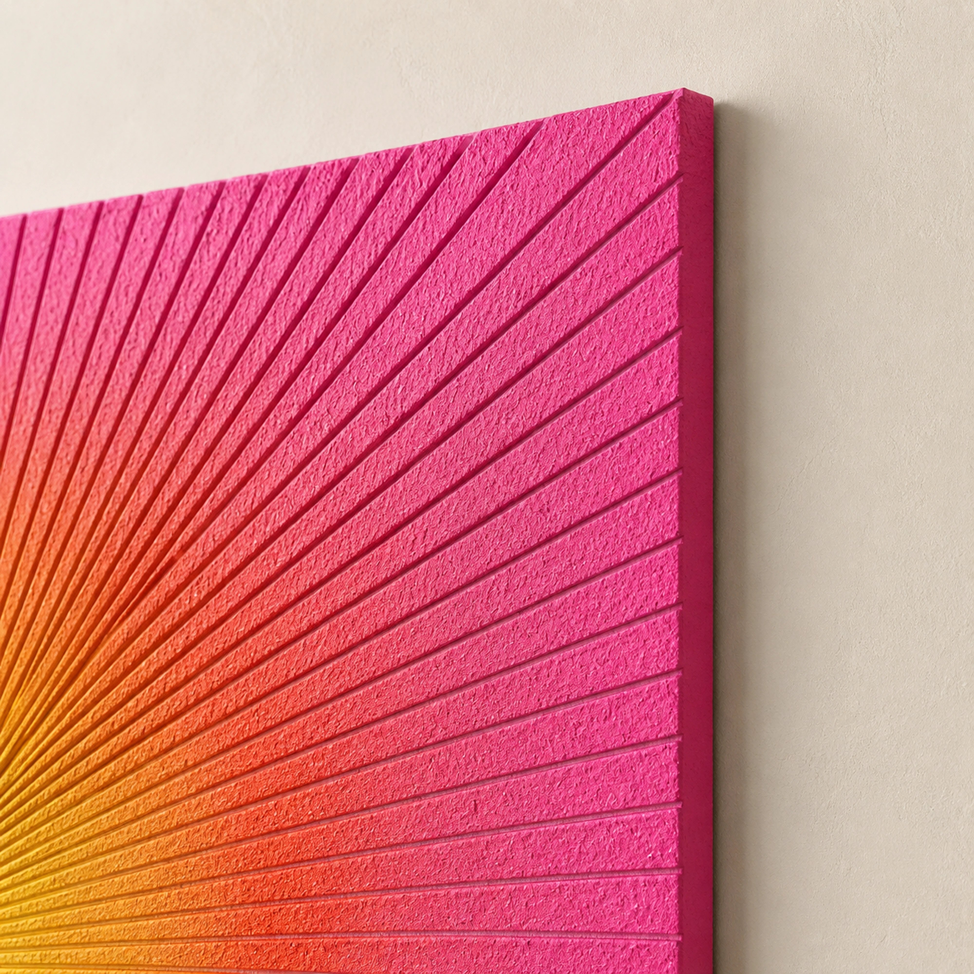 Solar Bloom Wall Art Interior Moderna