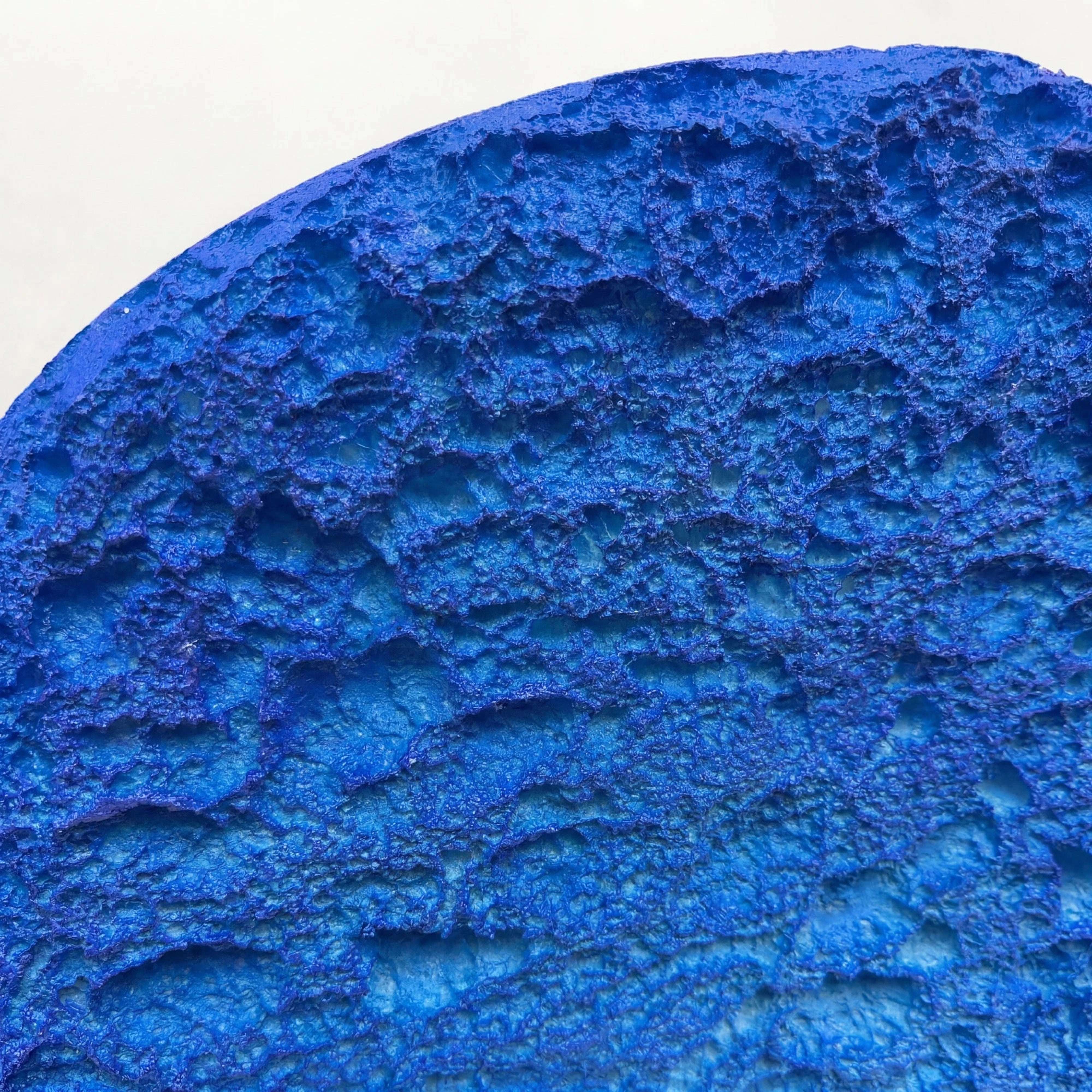 Erosion | Cobalt Surge Wall Art Interior Moderna