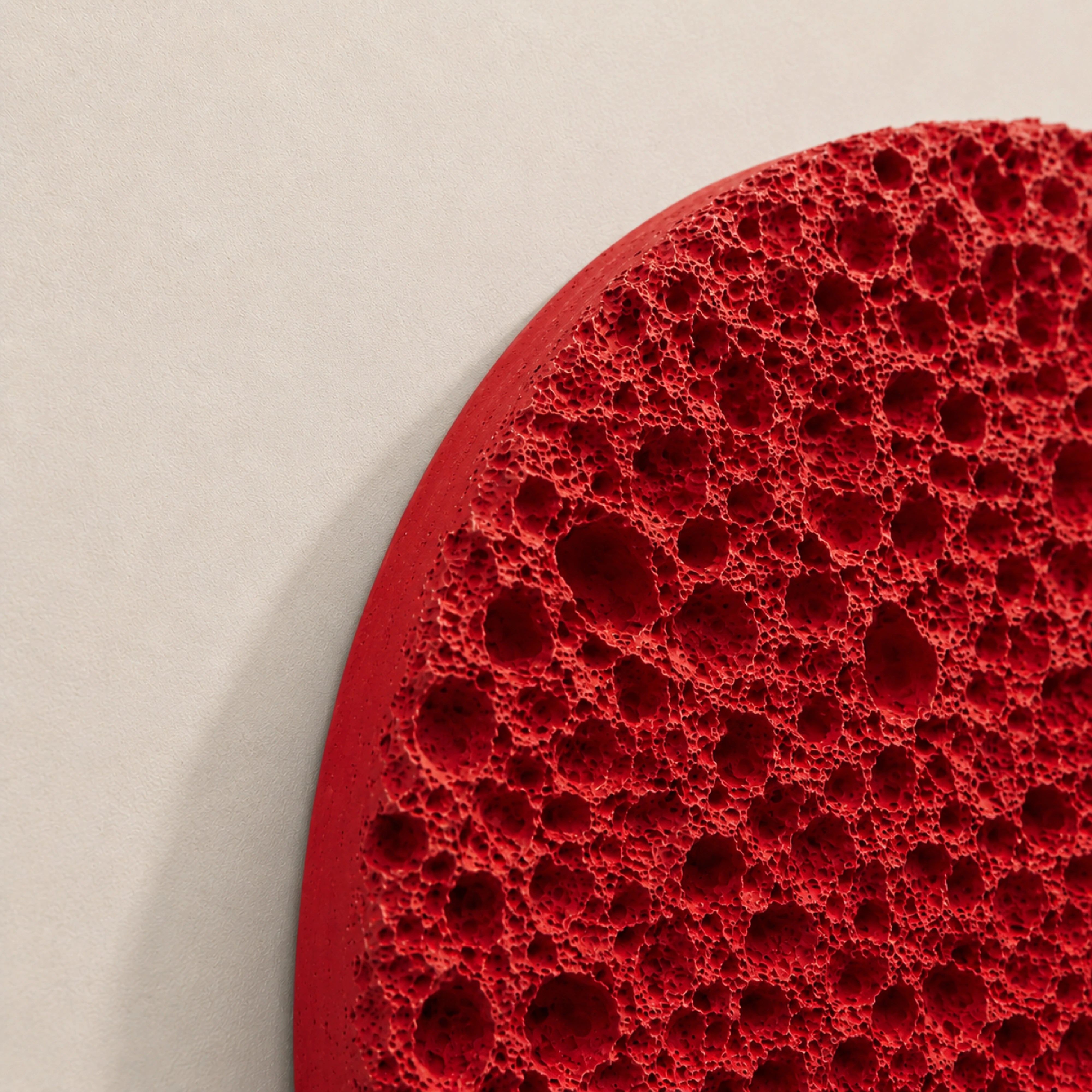 Erosion | Crimson Field Wall Art Interior Moderna