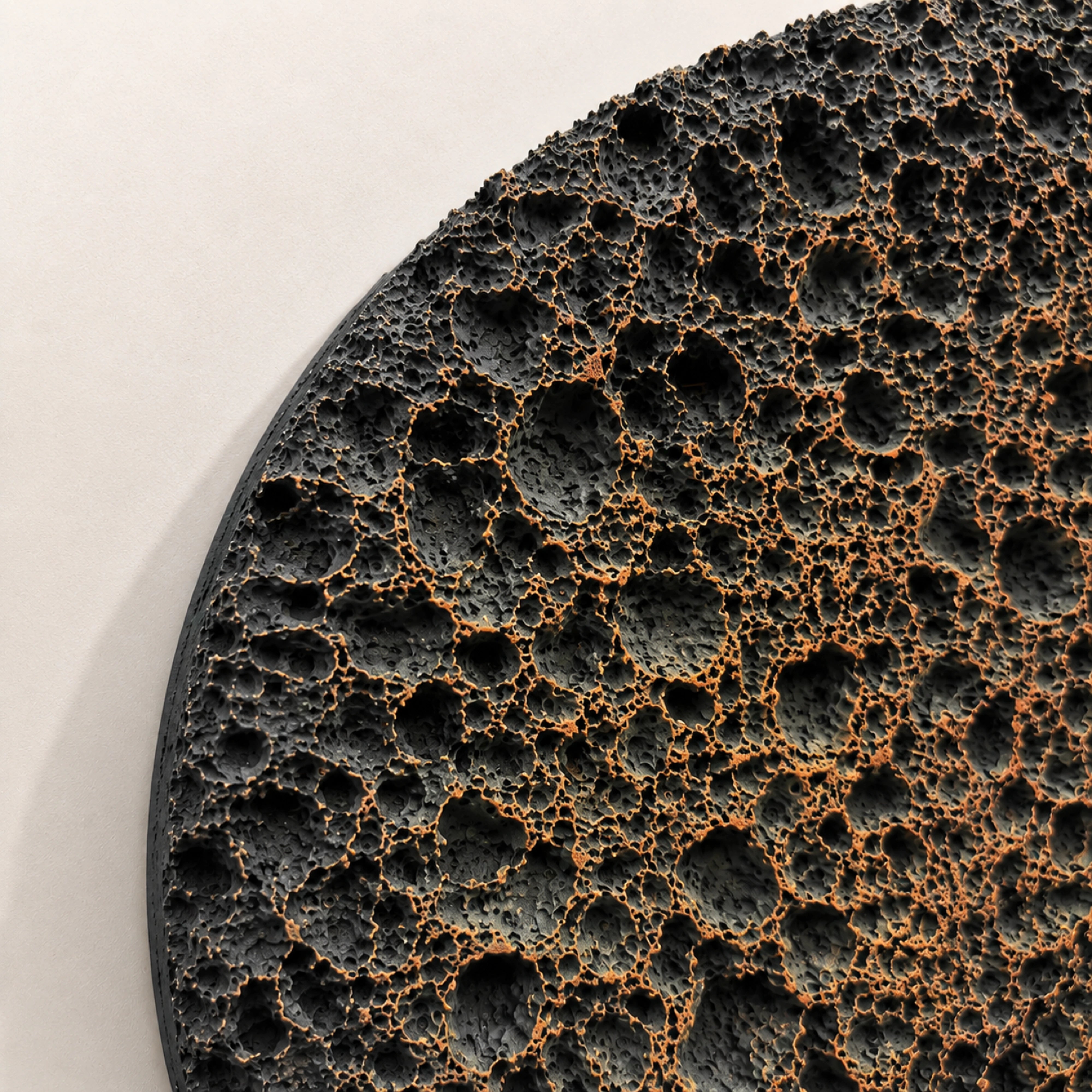 Erosion | Bronzed Earth Wall Art Interior Moderna
