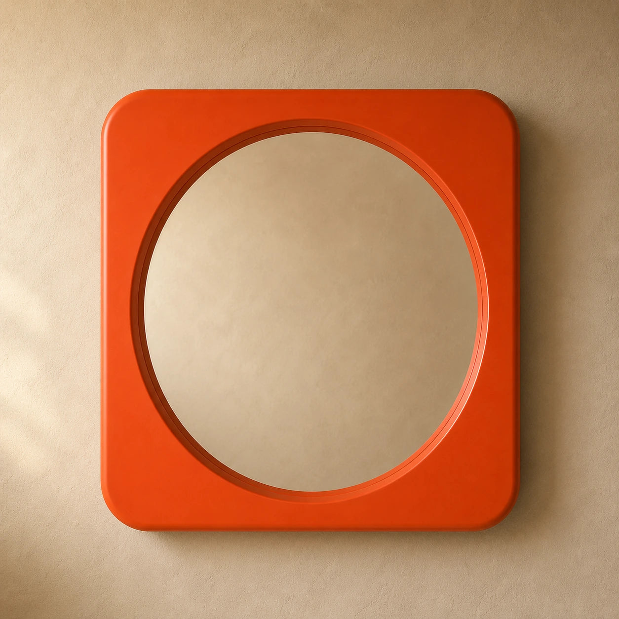 Rounded Square Mirror Mirror Interior Moderna
