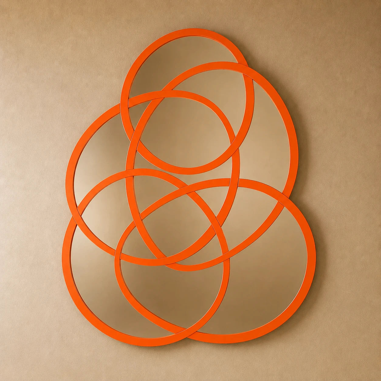 Rings of Infinity Wall Mirror Mirror Interior Moderna