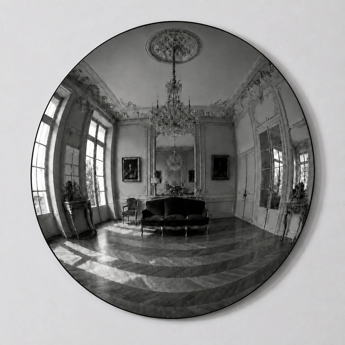Convex Mirror | Slate Mirror Interior Moderna