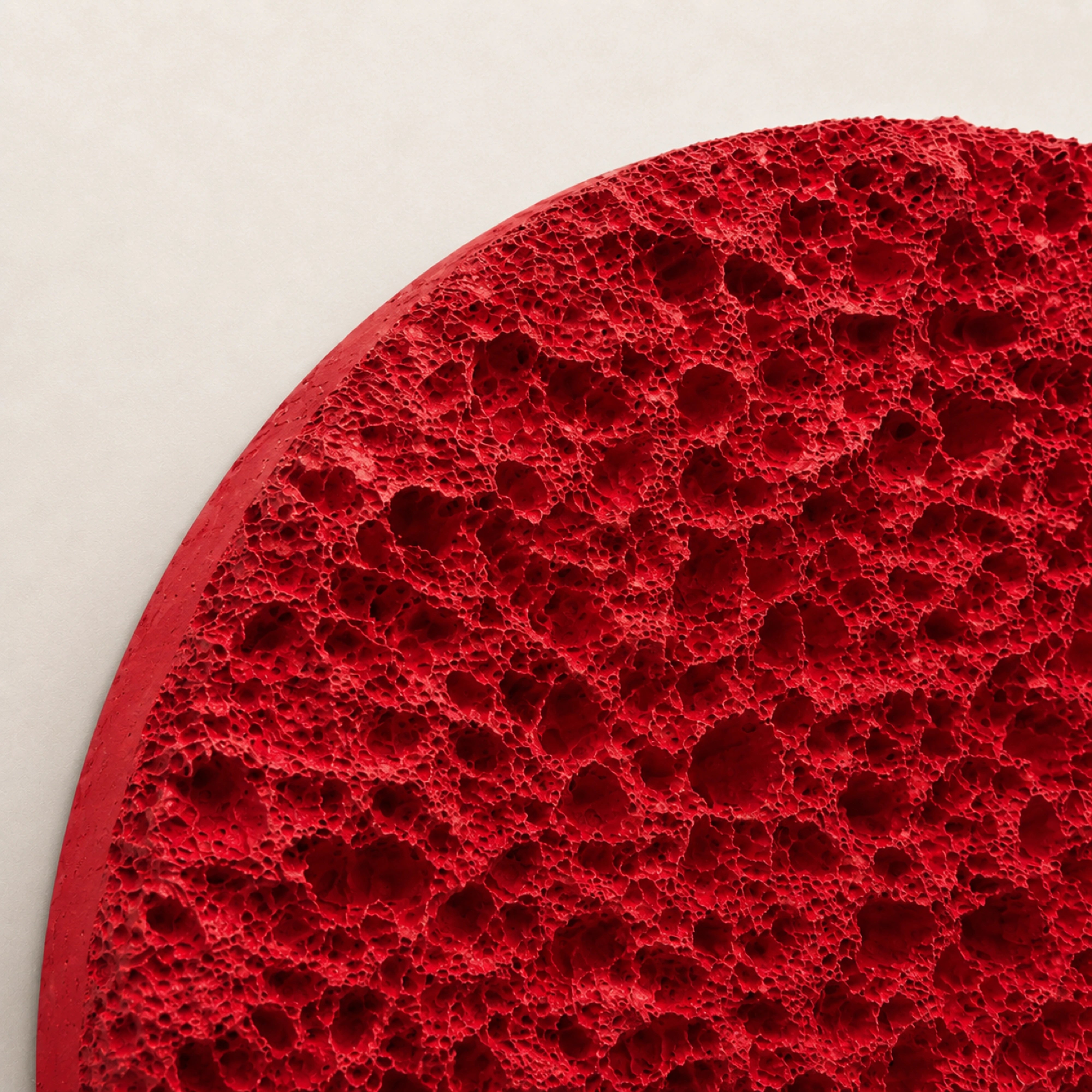 Erosion | Crimson Field Wall Art Interior Moderna
