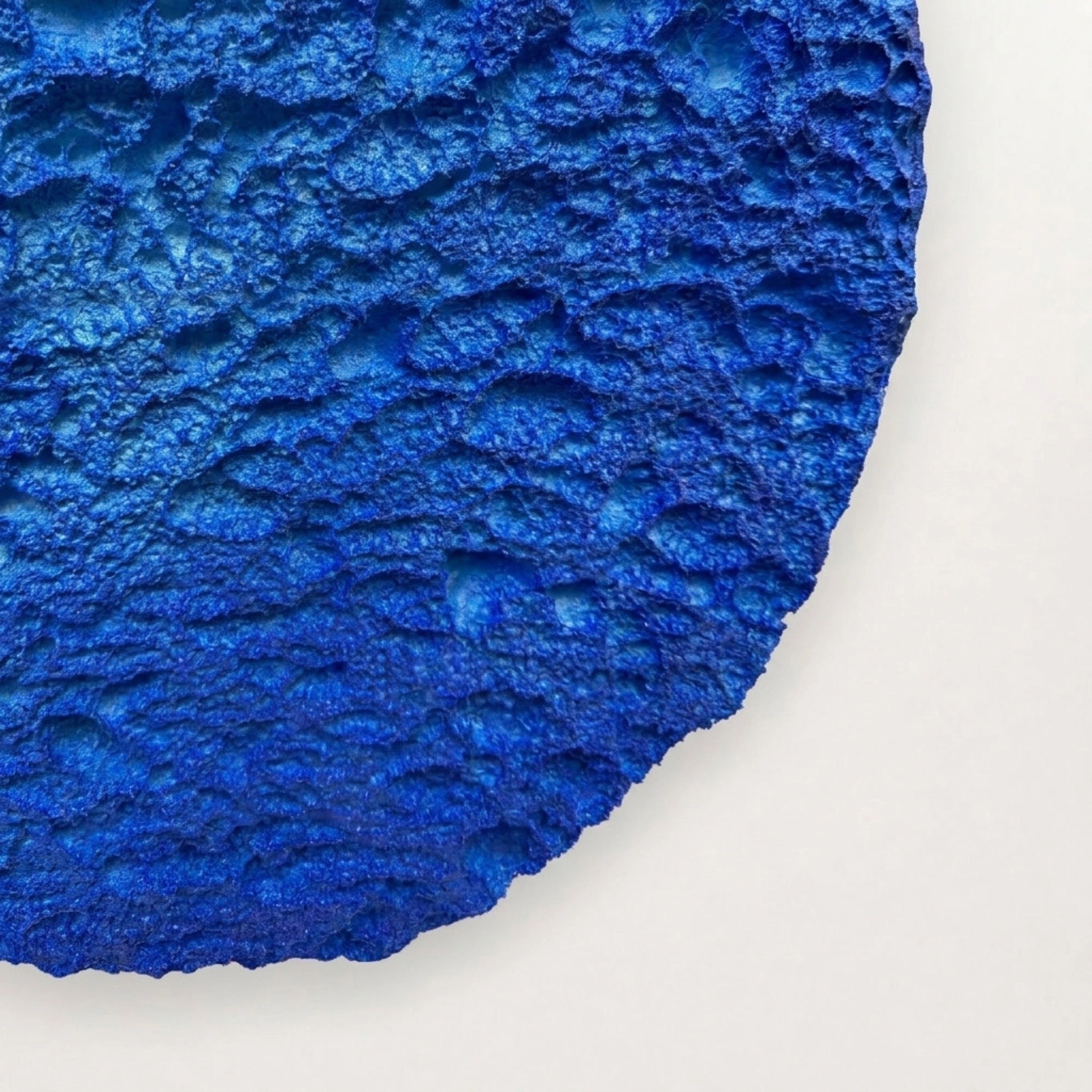 Erosion | Cobalt Surge Wall Art Interior Moderna