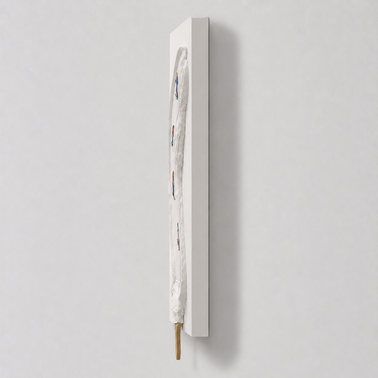 Snowy Strokes Wall Art Interior Moderna
