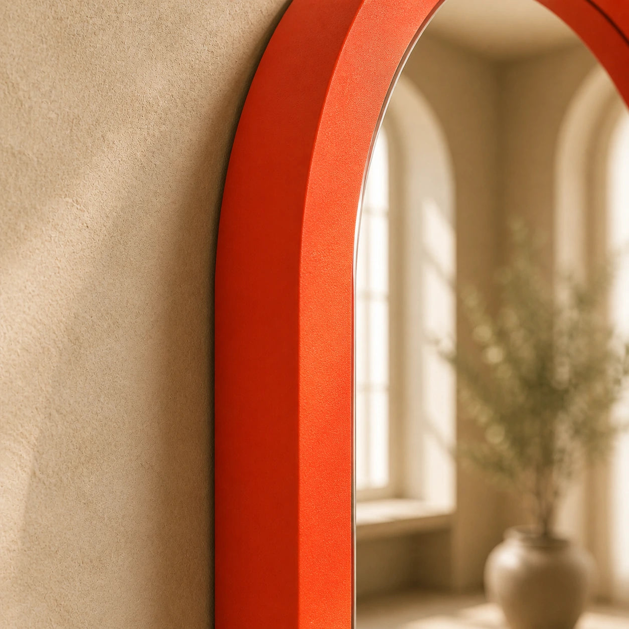 The Pill Mirror | Orange Mirror Interior Moderna