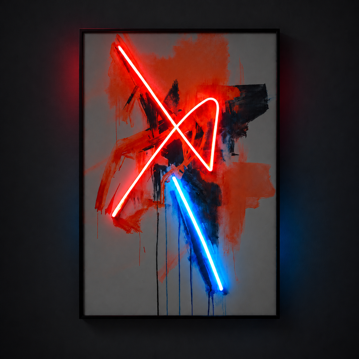 Drift Signal Wall Art Interior Moderna New