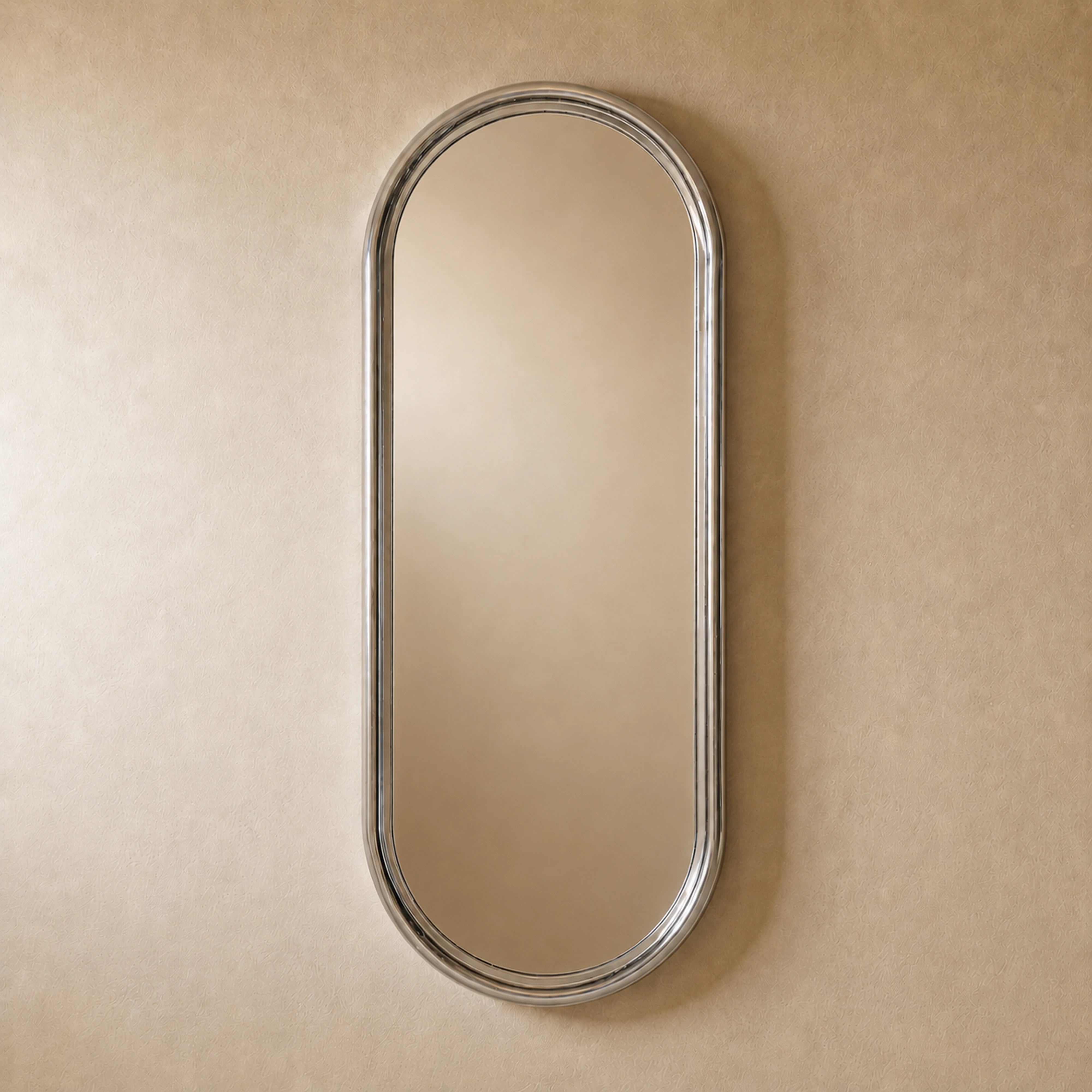 Chrome Pill Mirror Mirror Interior Moderna