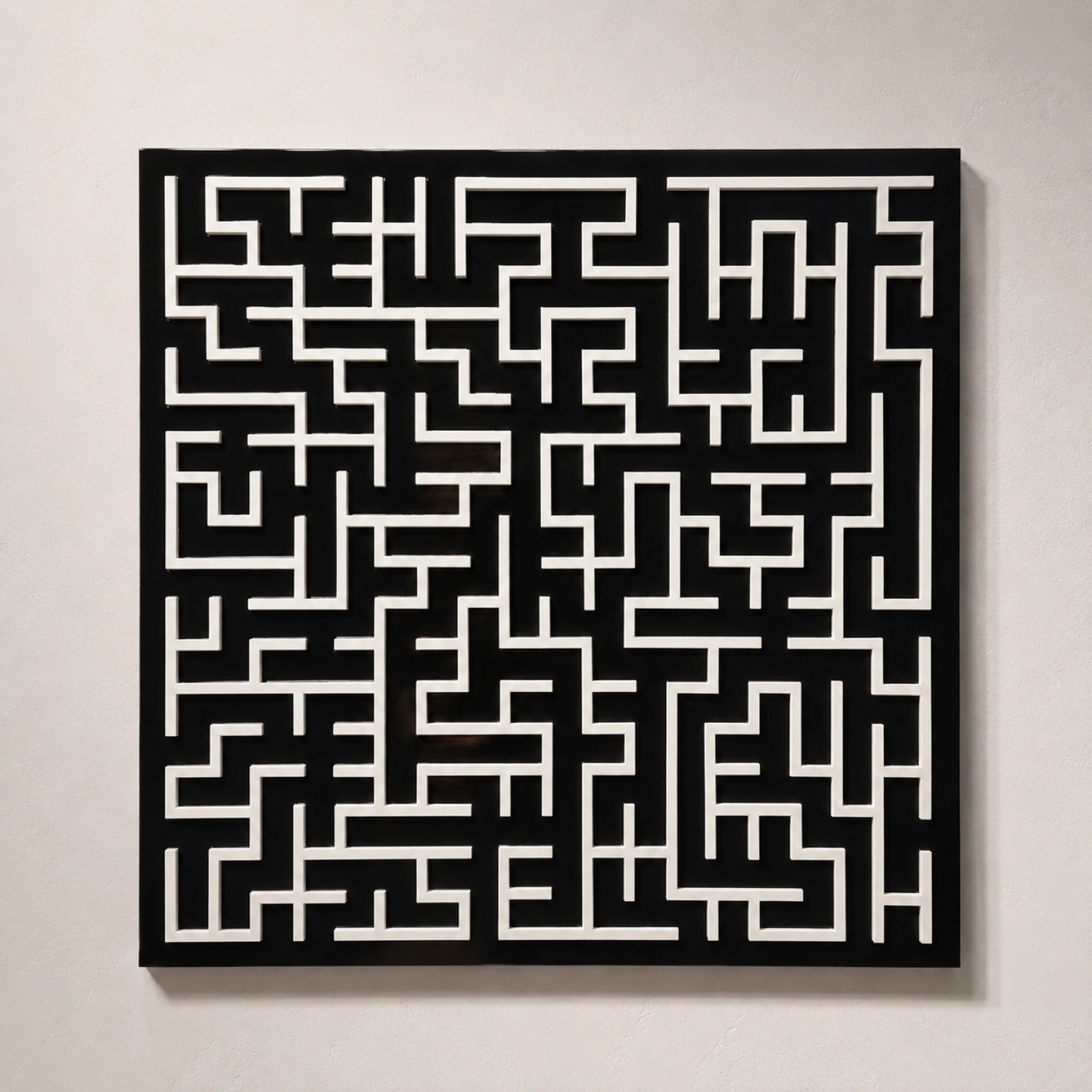Labyrinth | Binary Wall Art Interior Moderna
