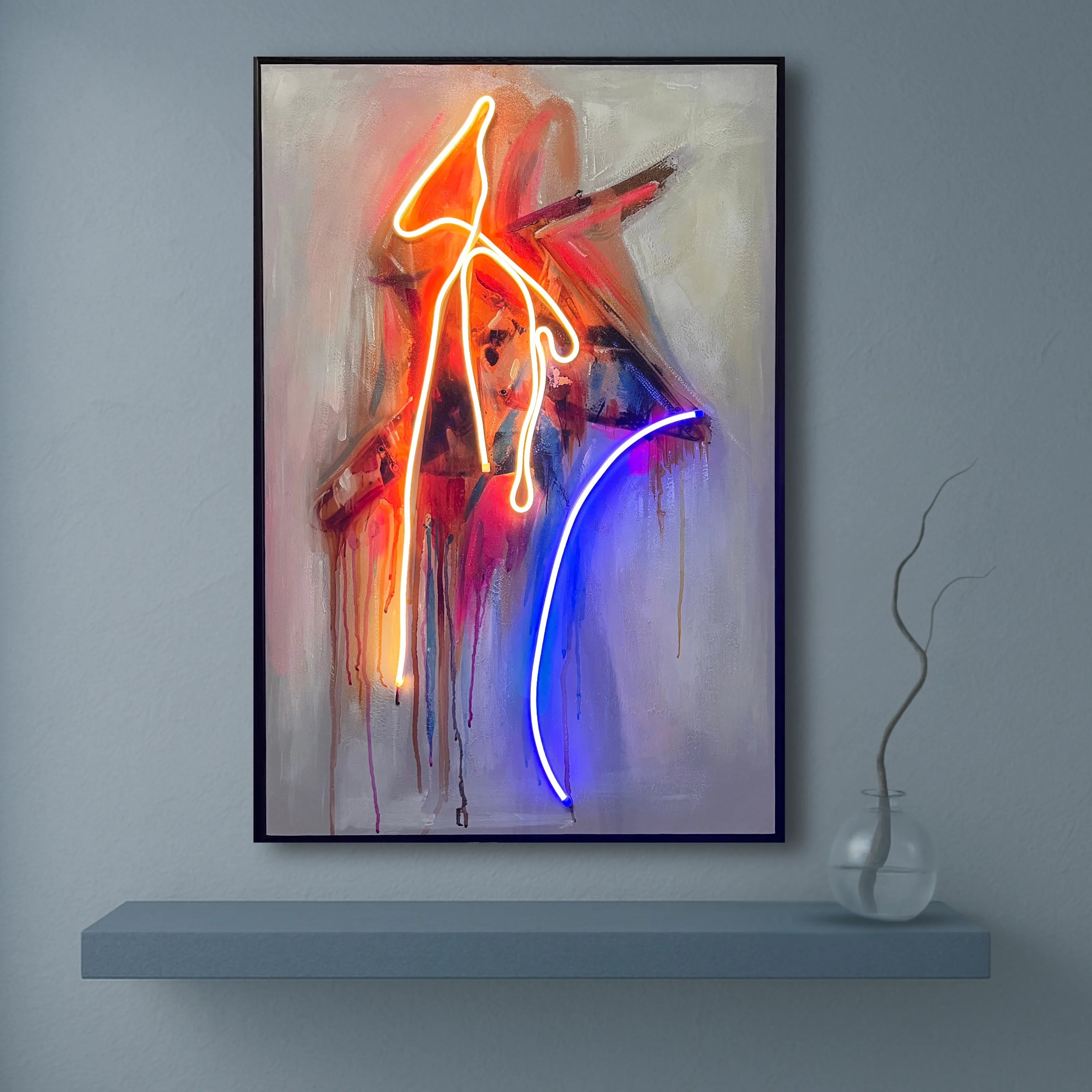 Drift Signal Wall Art Interior Moderna
