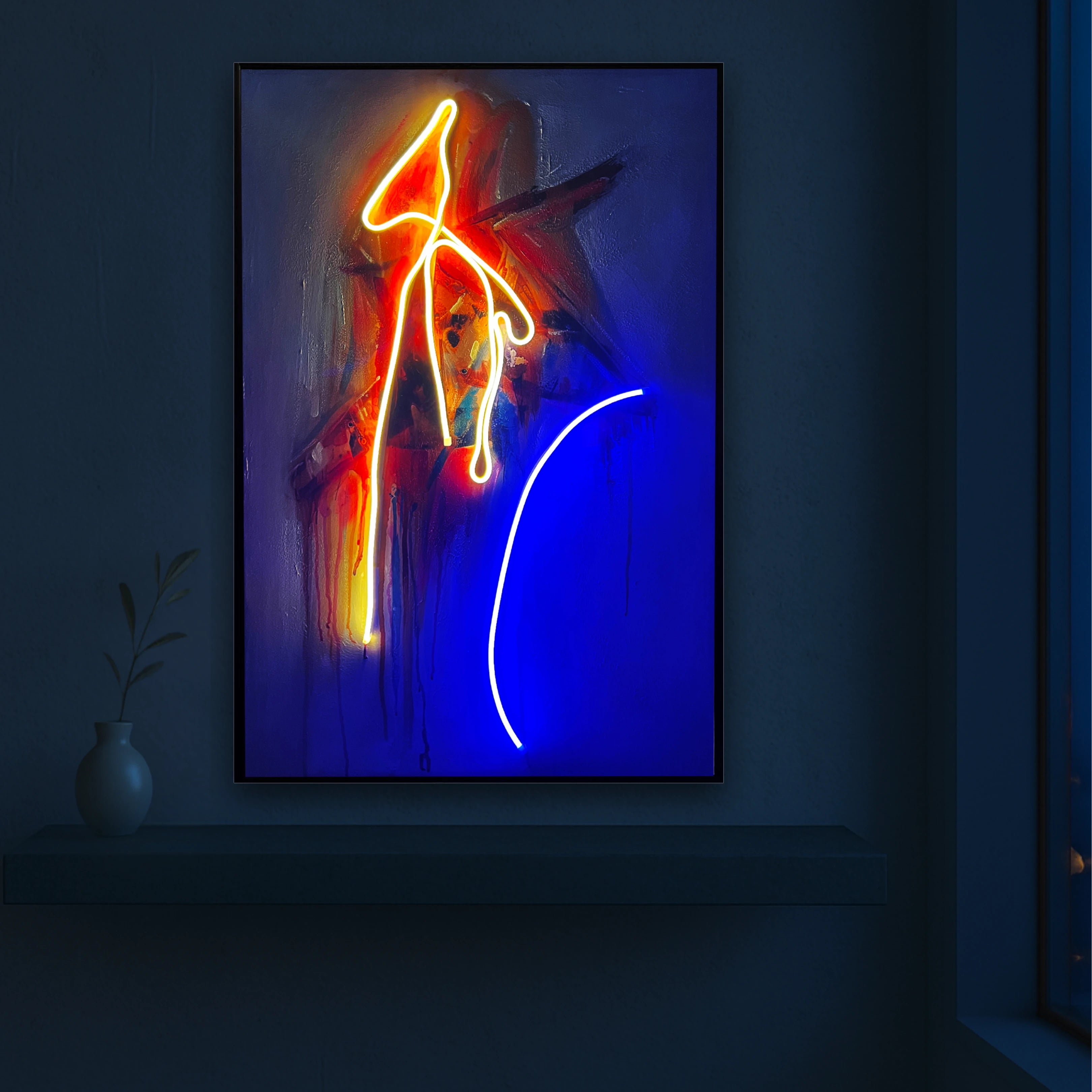Drift Signal Wall Art Interior Moderna
