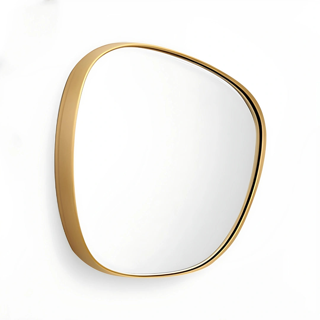 Pebble Mirror Set Mirror Interior Moderna Gold Piece B