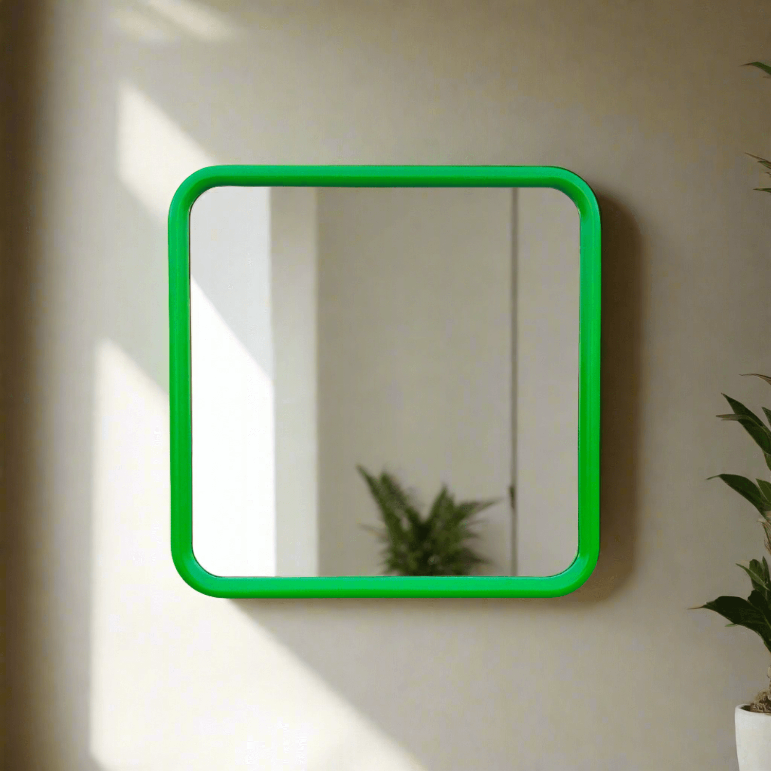 The Bold Square Mirror Mirror Interior Moderna   