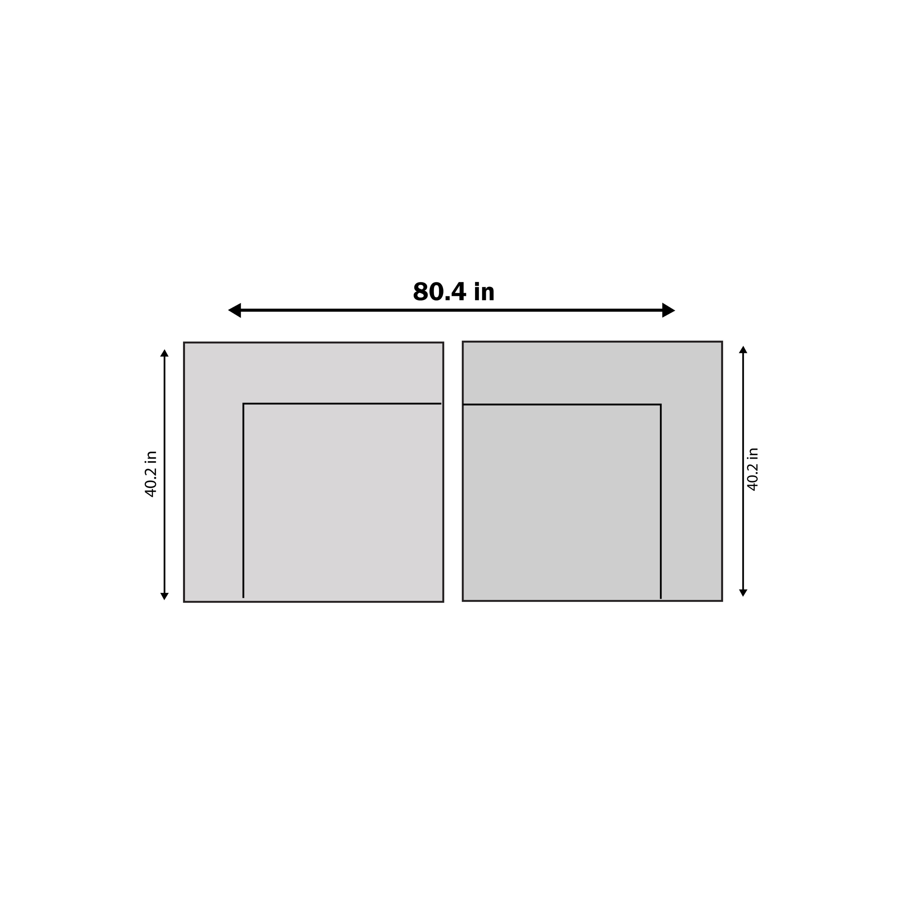 Halo Sofa Sofa Interior Moderna 2-Seater  