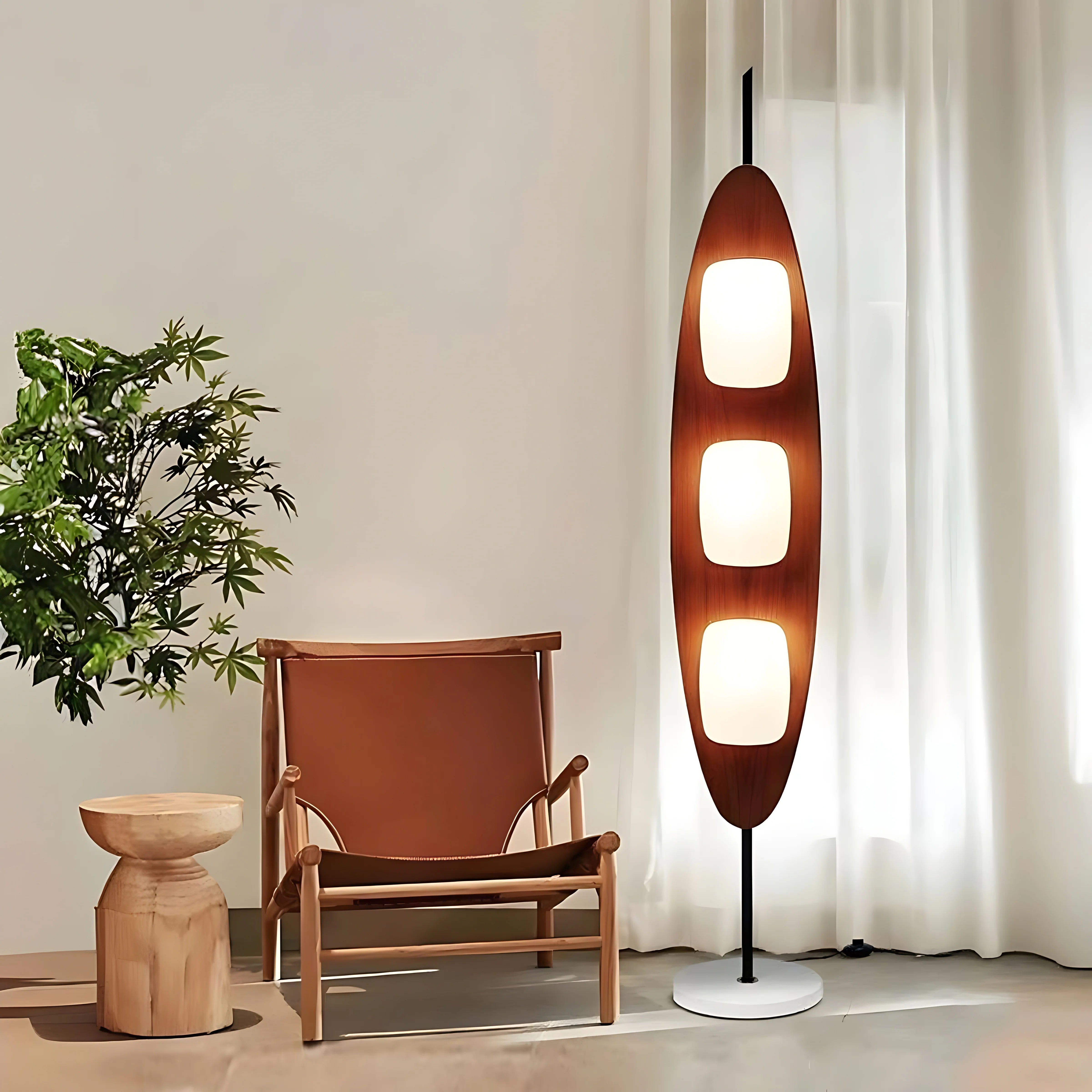 Totem Surfboard Floor Lamp Lamp Interior Moderna