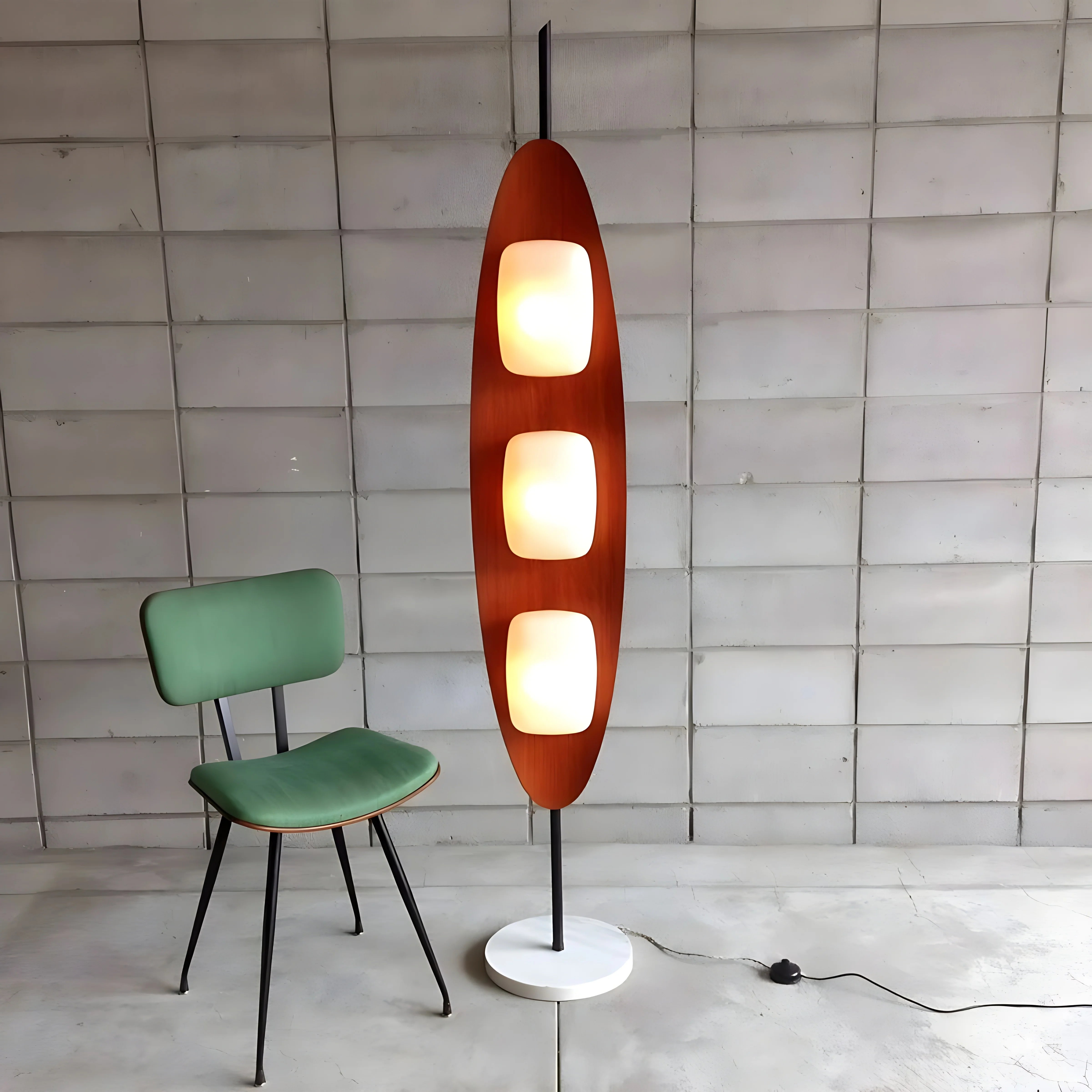 Totem Surfboard Floor Lamp Lamp Interior Moderna