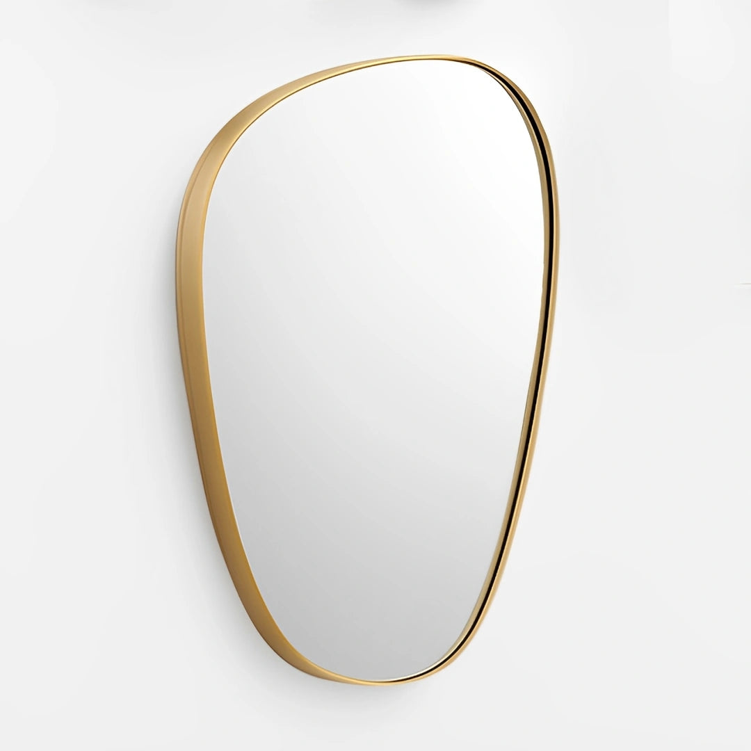 Pebble Mirror Set Mirror Interior Moderna Gold Piece C