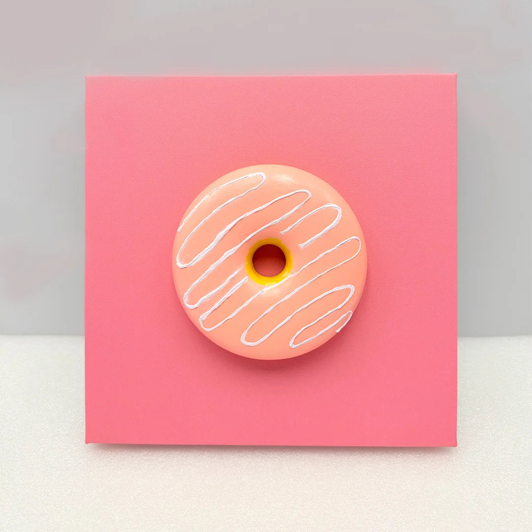 Pastel Donut Trio Mirror Interior Moderna
