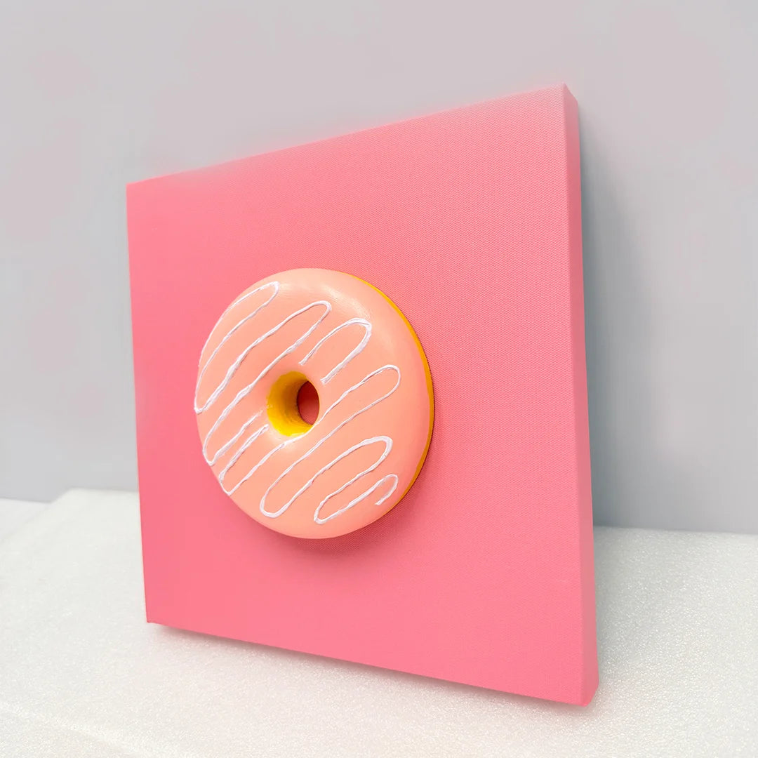 Pastel Donut Trio Mirror Interior Moderna
