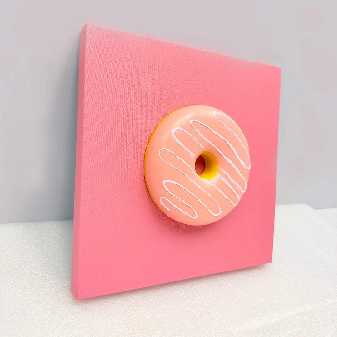 Pastel Donut Trio Mirror Interior Moderna