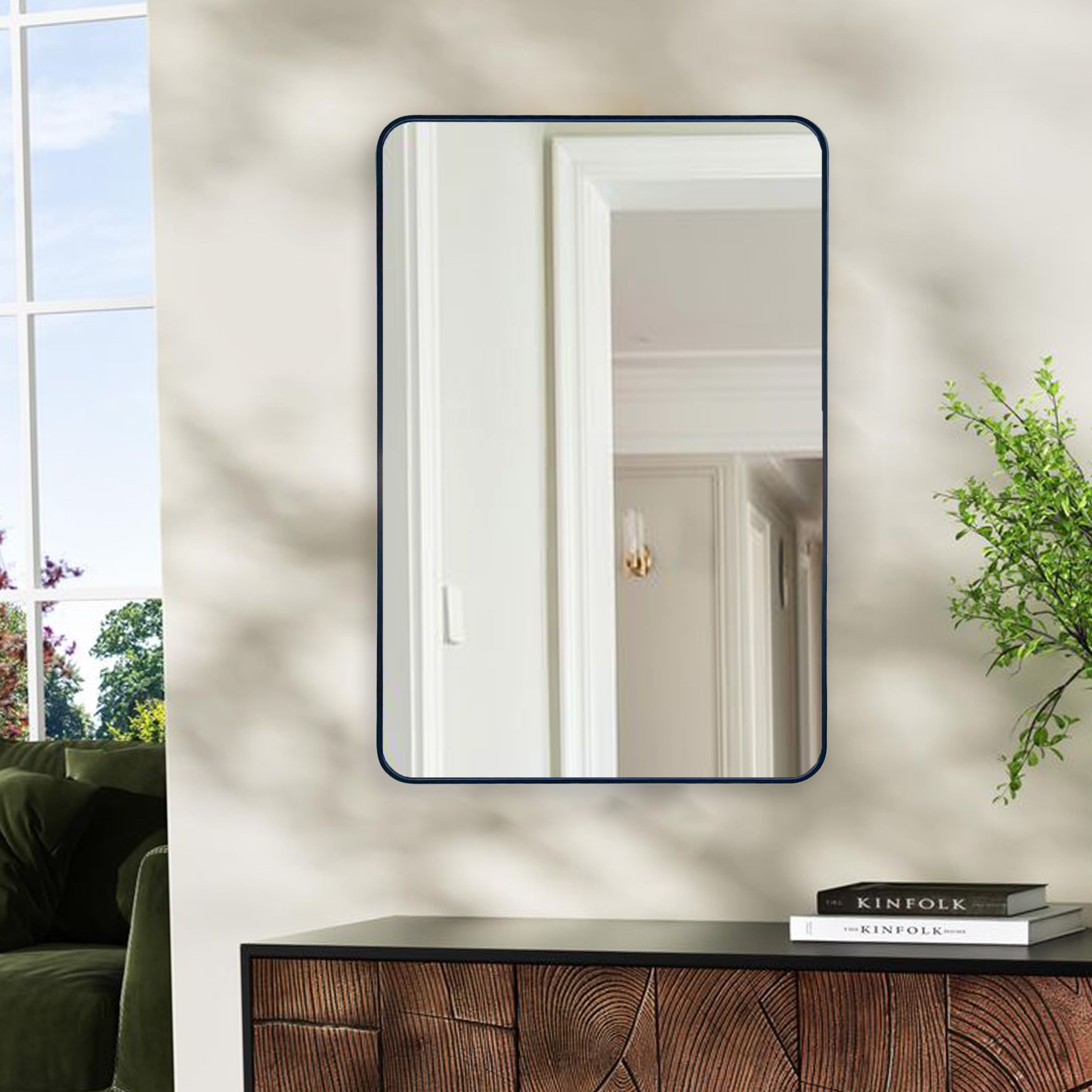 Minimalist Rectangular Mirror Mirror Interior Moderna   