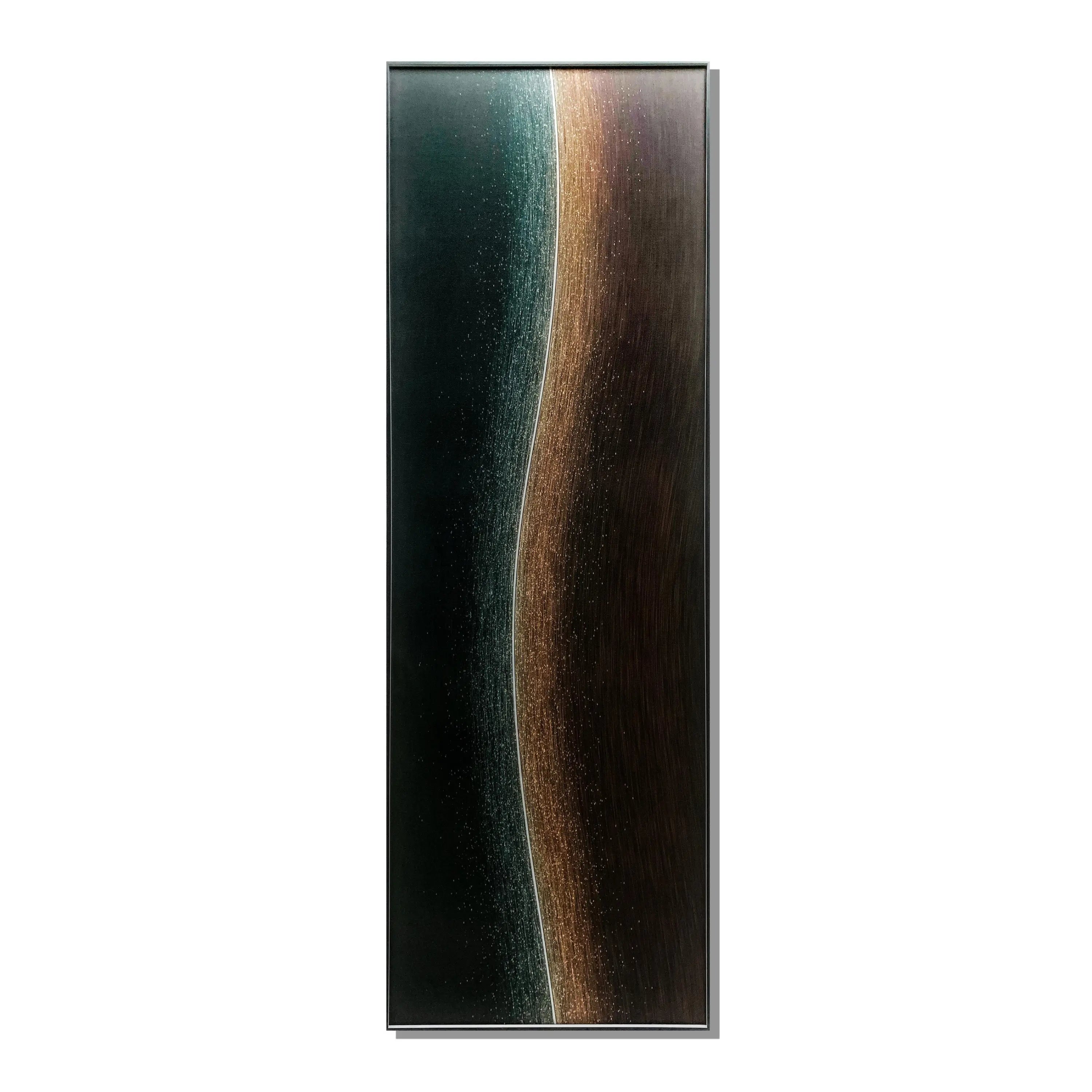 Amber Sandstorm Oasis Wall Art Interior Moderna