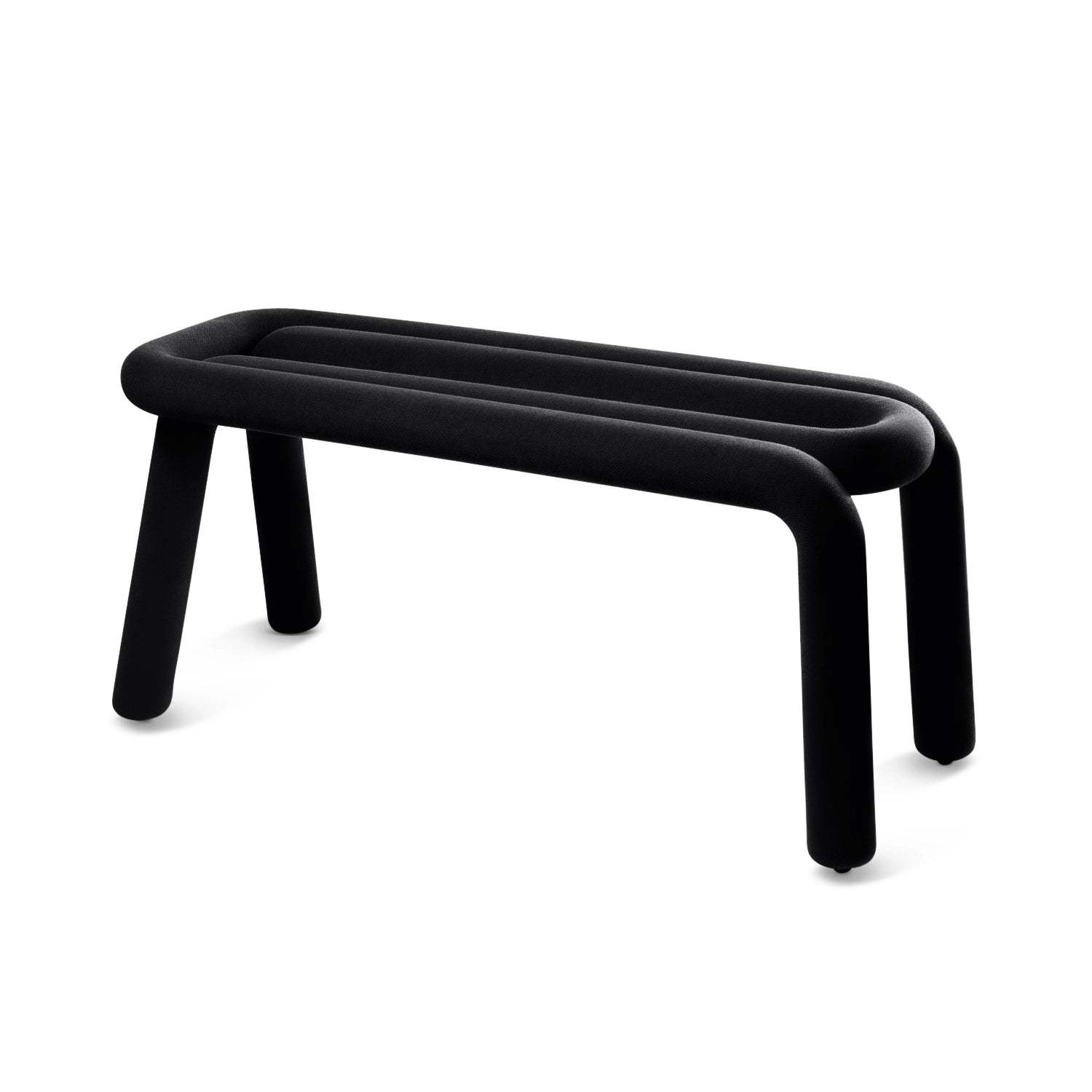 Bold Bench Chair Interior Moderna Black