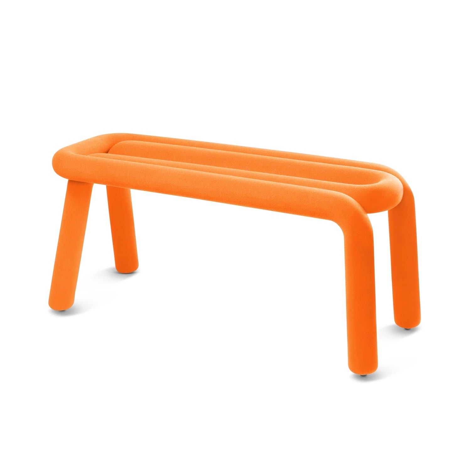 Bold Bench Chair Interior Moderna Orange