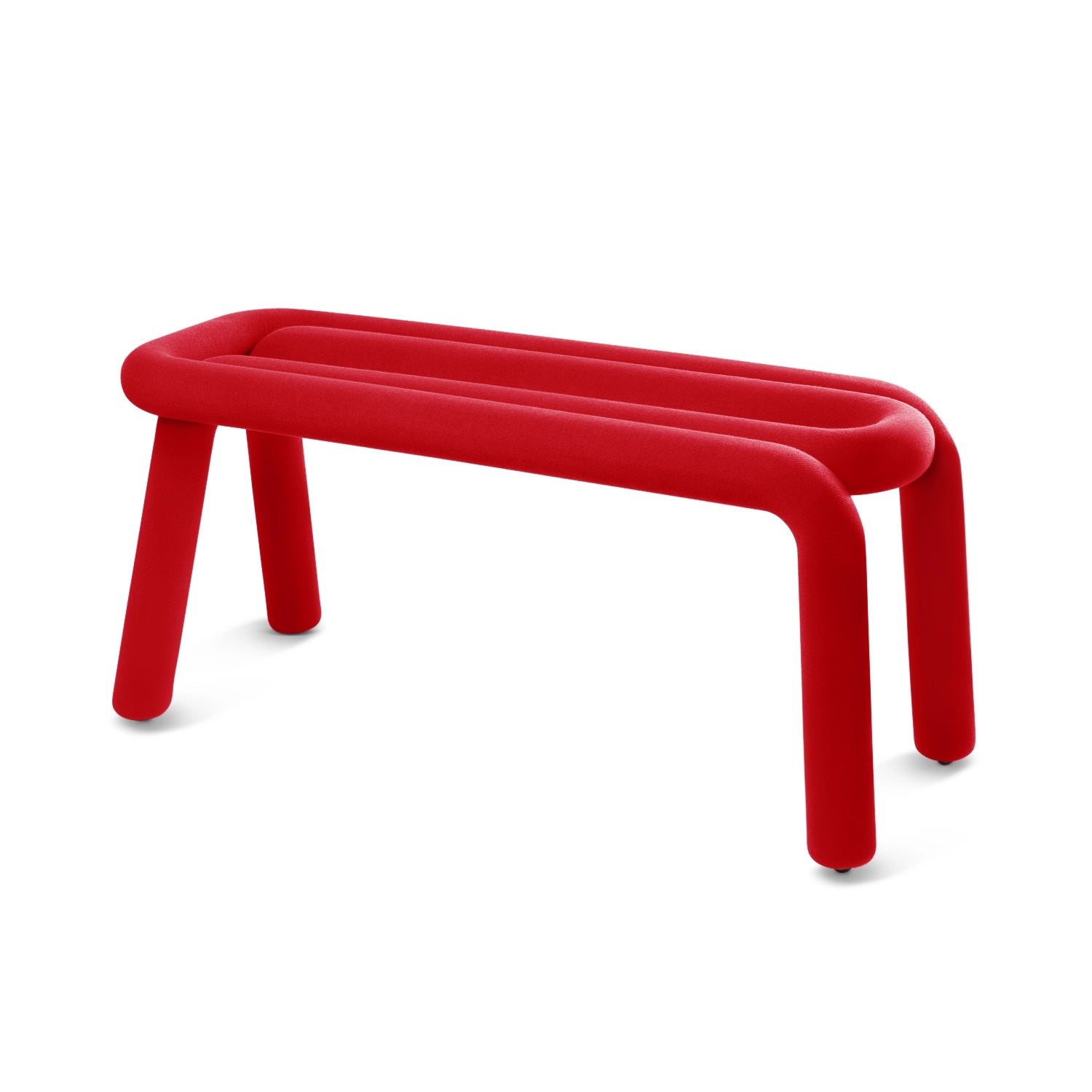 Bold Bench Chair Interior Moderna Red