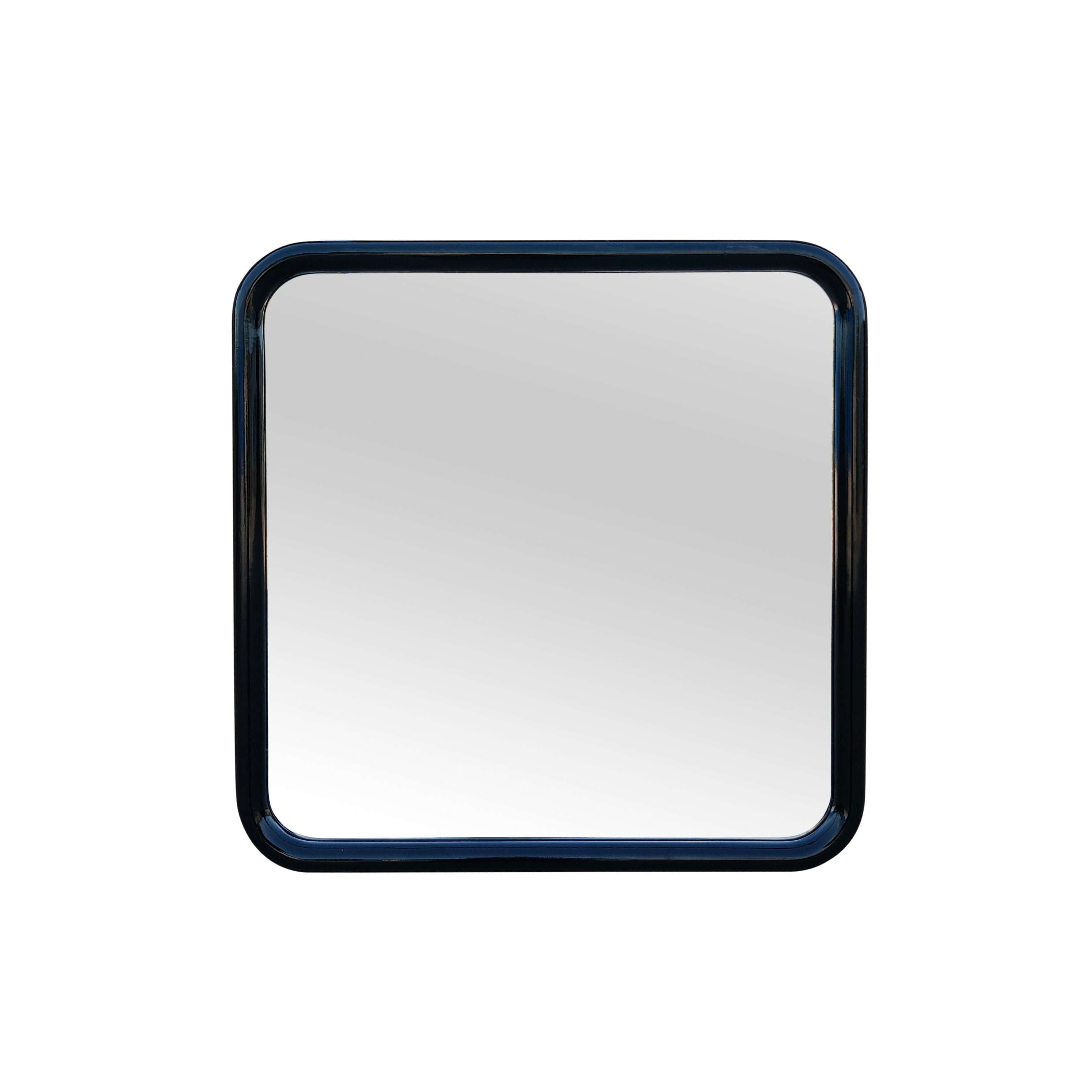 The Bold Square Mirror Mirror Interior Moderna Black  