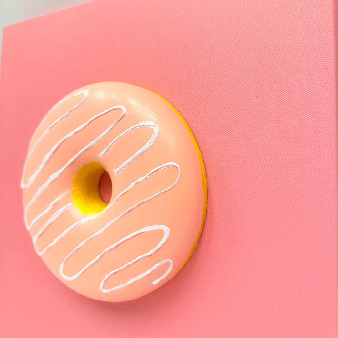 Pastel Donut Trio Mirror Interior Moderna