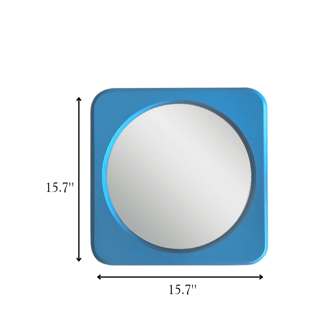 Rounded Square Mirror Mirror Interior Moderna