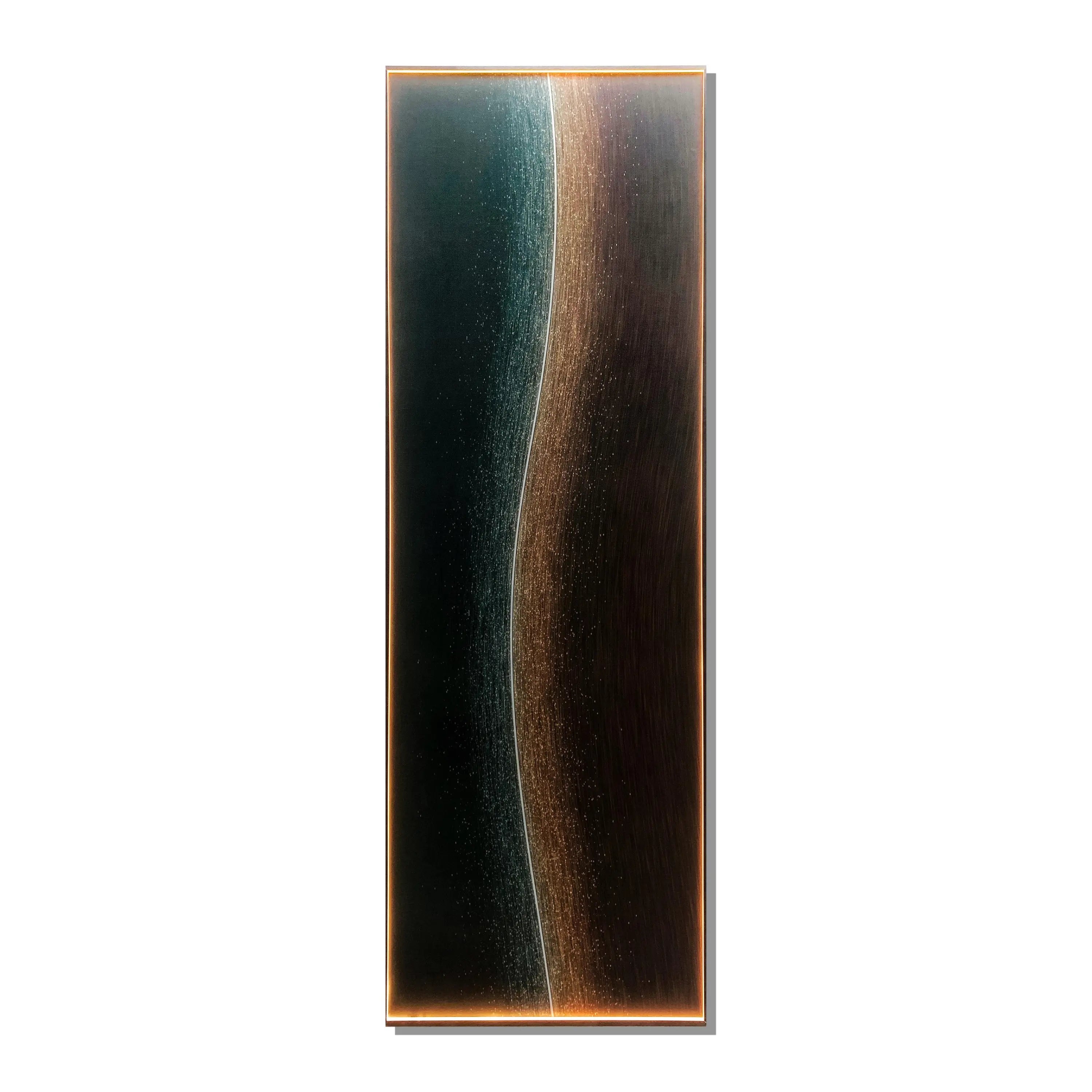 Amber Sandstorm Oasis Wall Art Interior Moderna