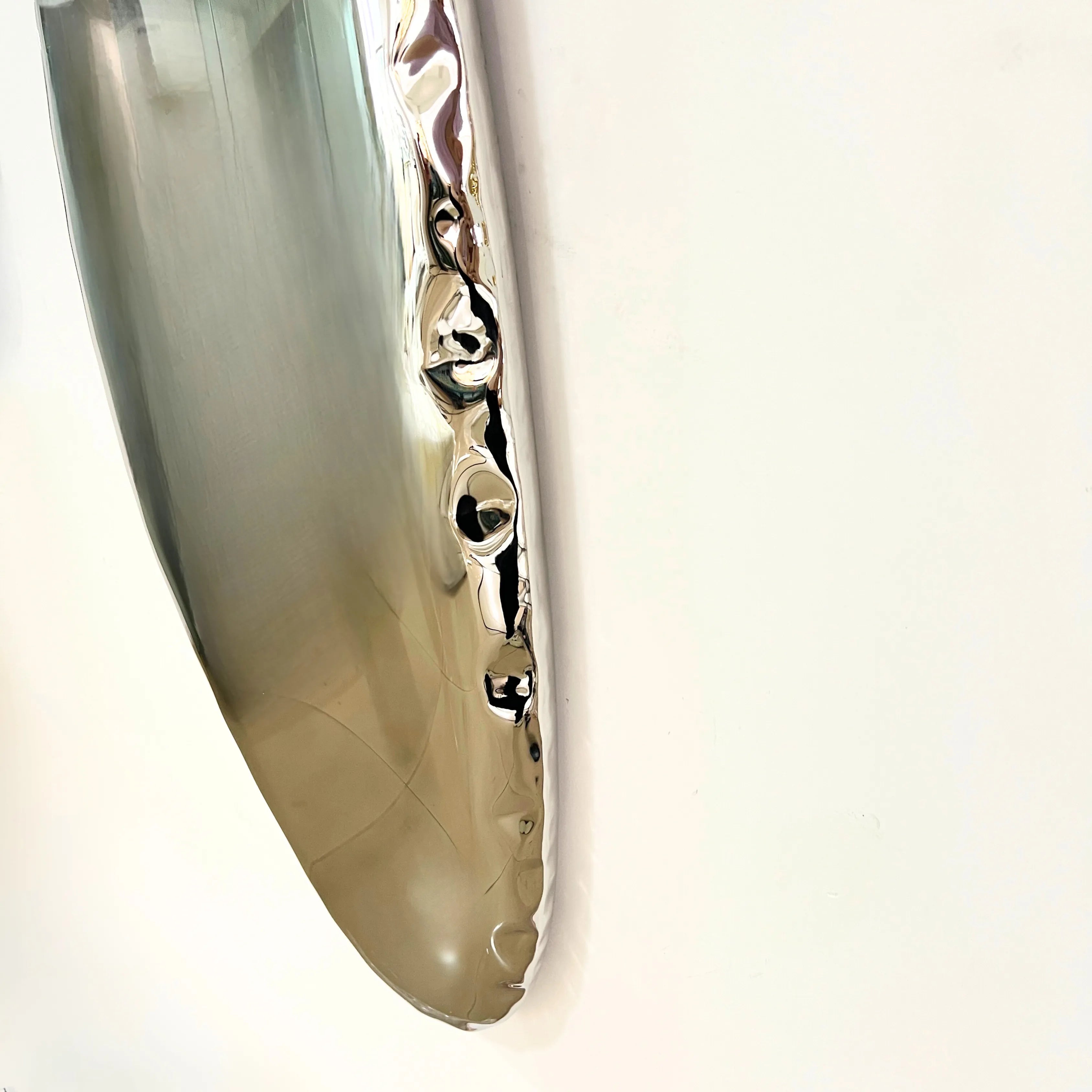 Chrome Continuum Wall Art Interior Moderna