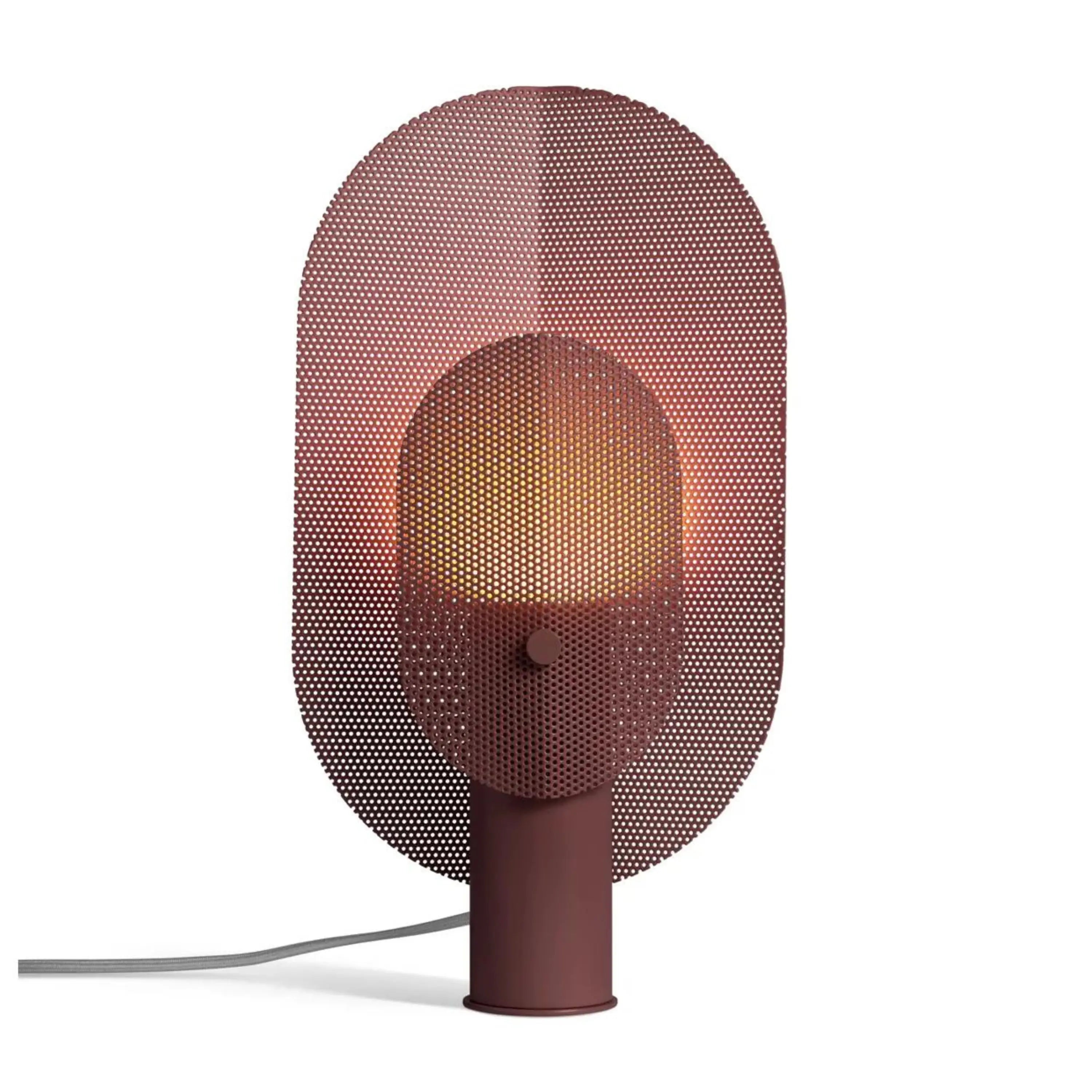 Filter Lamp Lamp Interior Moderna Maroon