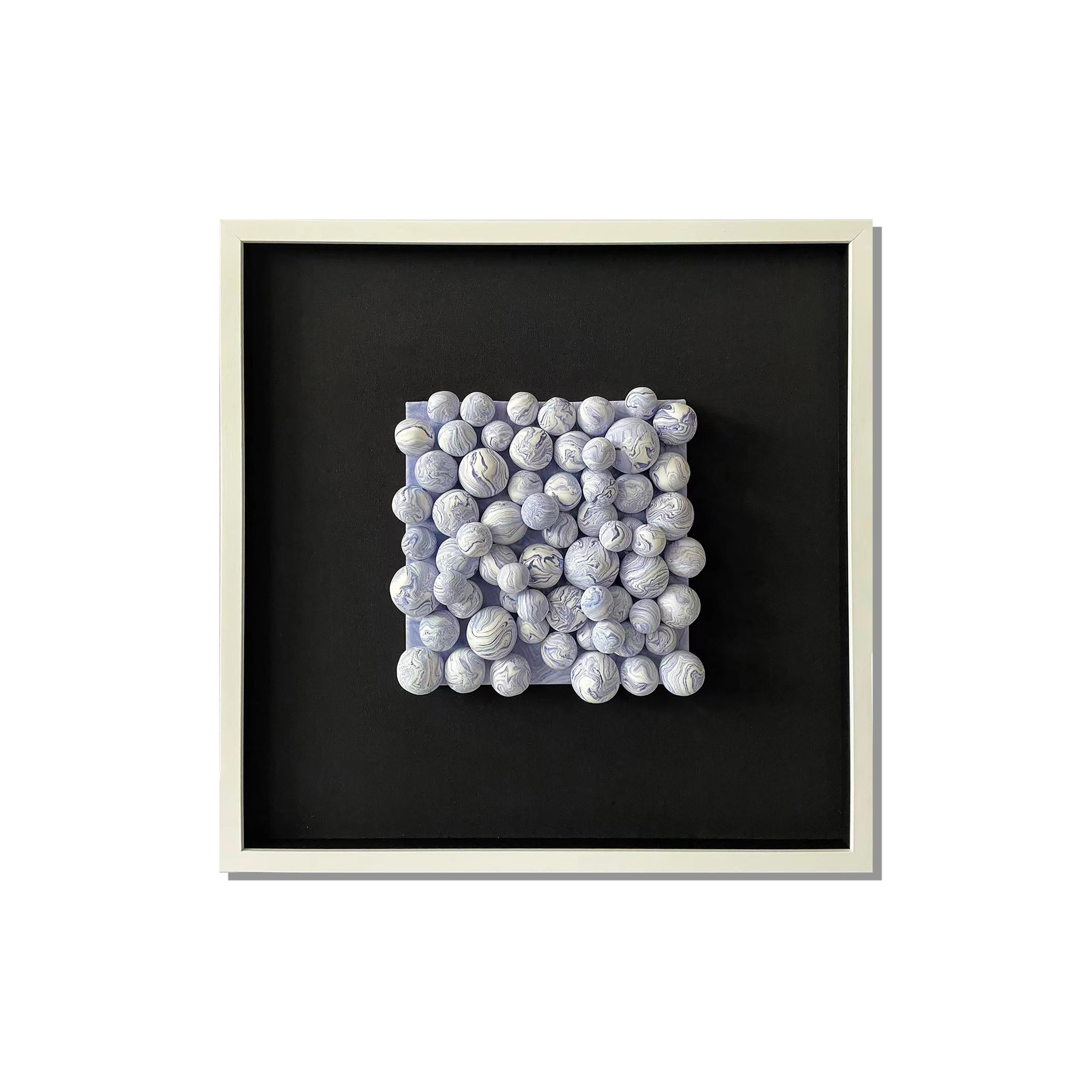 Purple Haze Bubble Cluster Wall Art Interior Moderna   