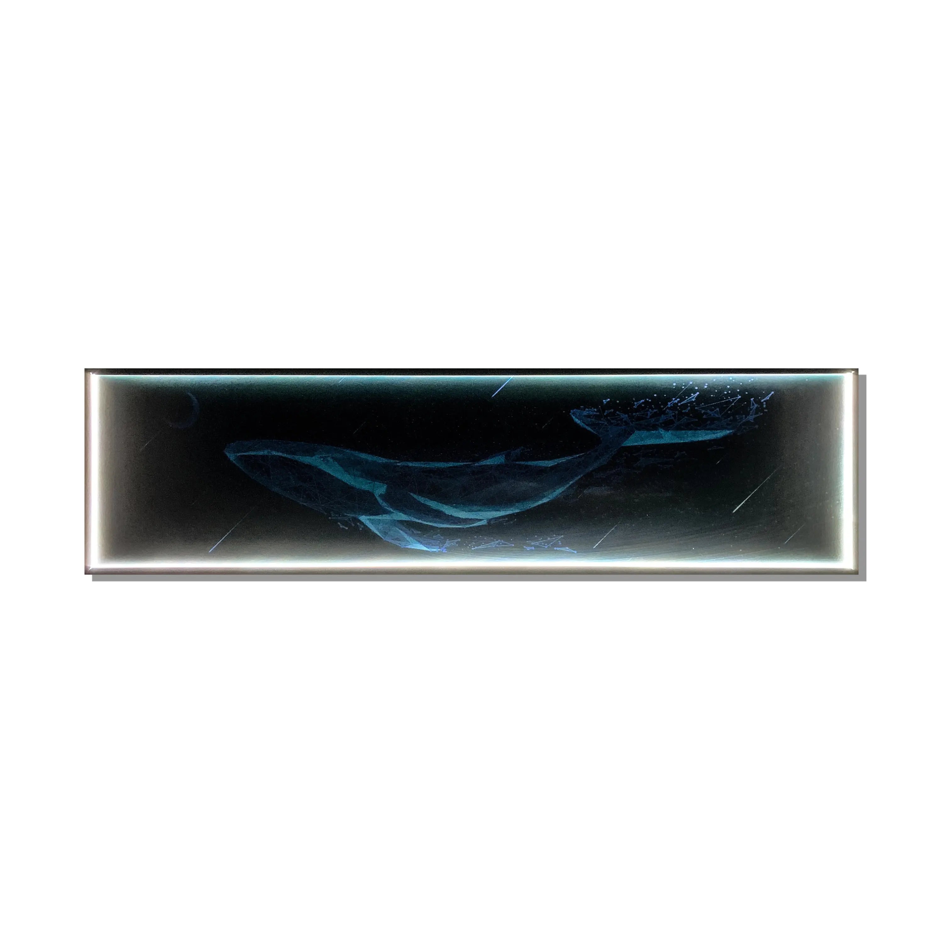 Deep Ocean Glow Wall Art Interior Moderna