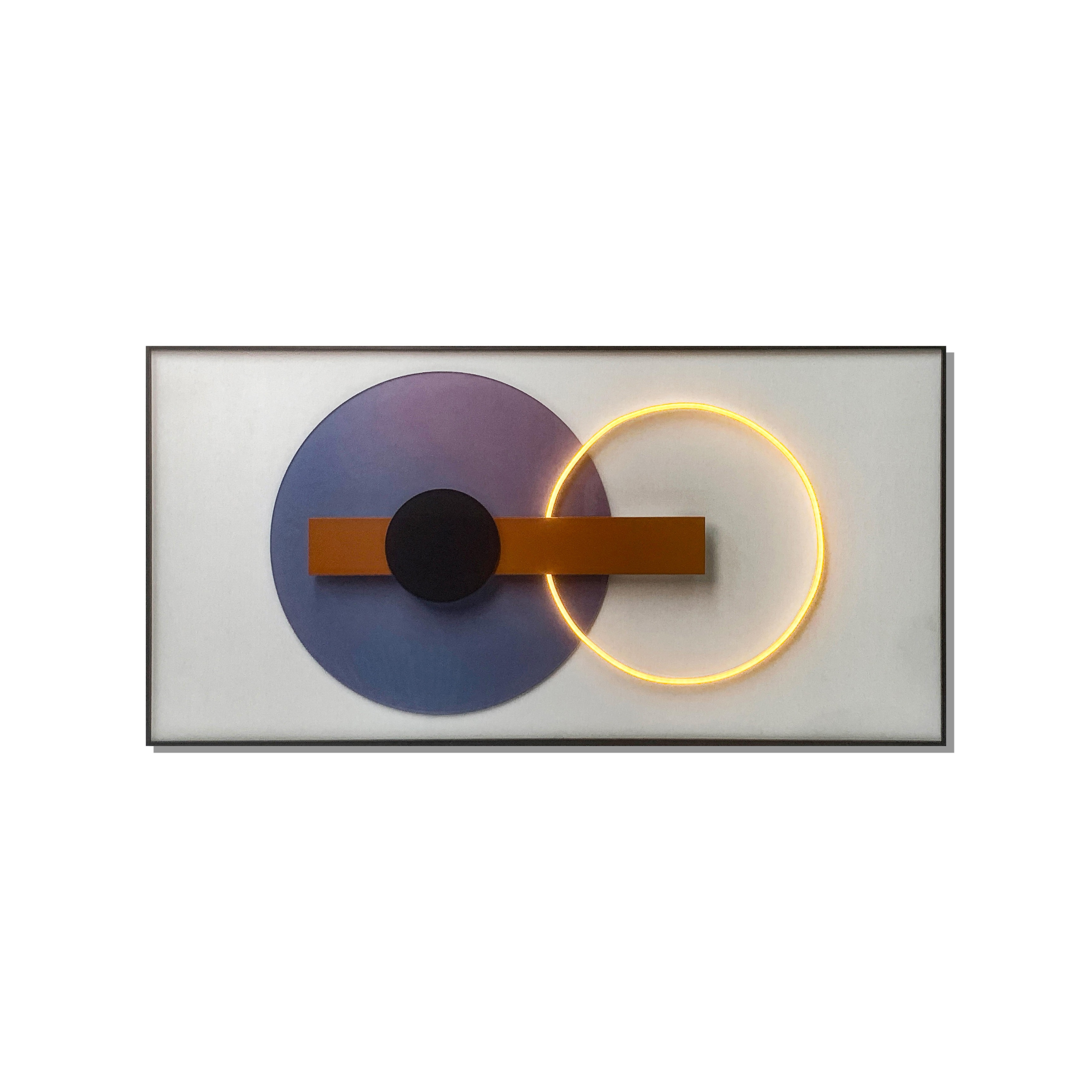 Radiant Rings Wall Art Interior Moderna   