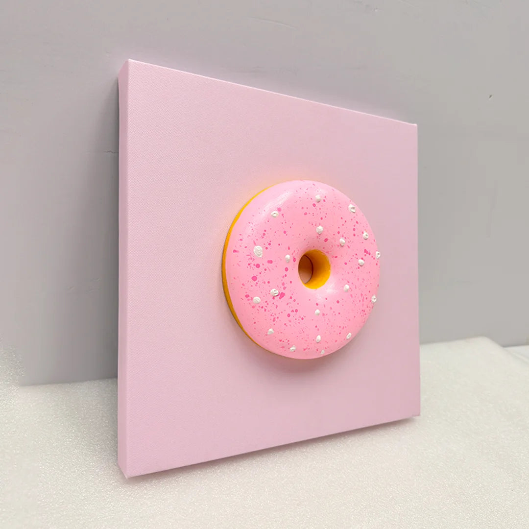 Pastel Donut Trio Mirror Interior Moderna